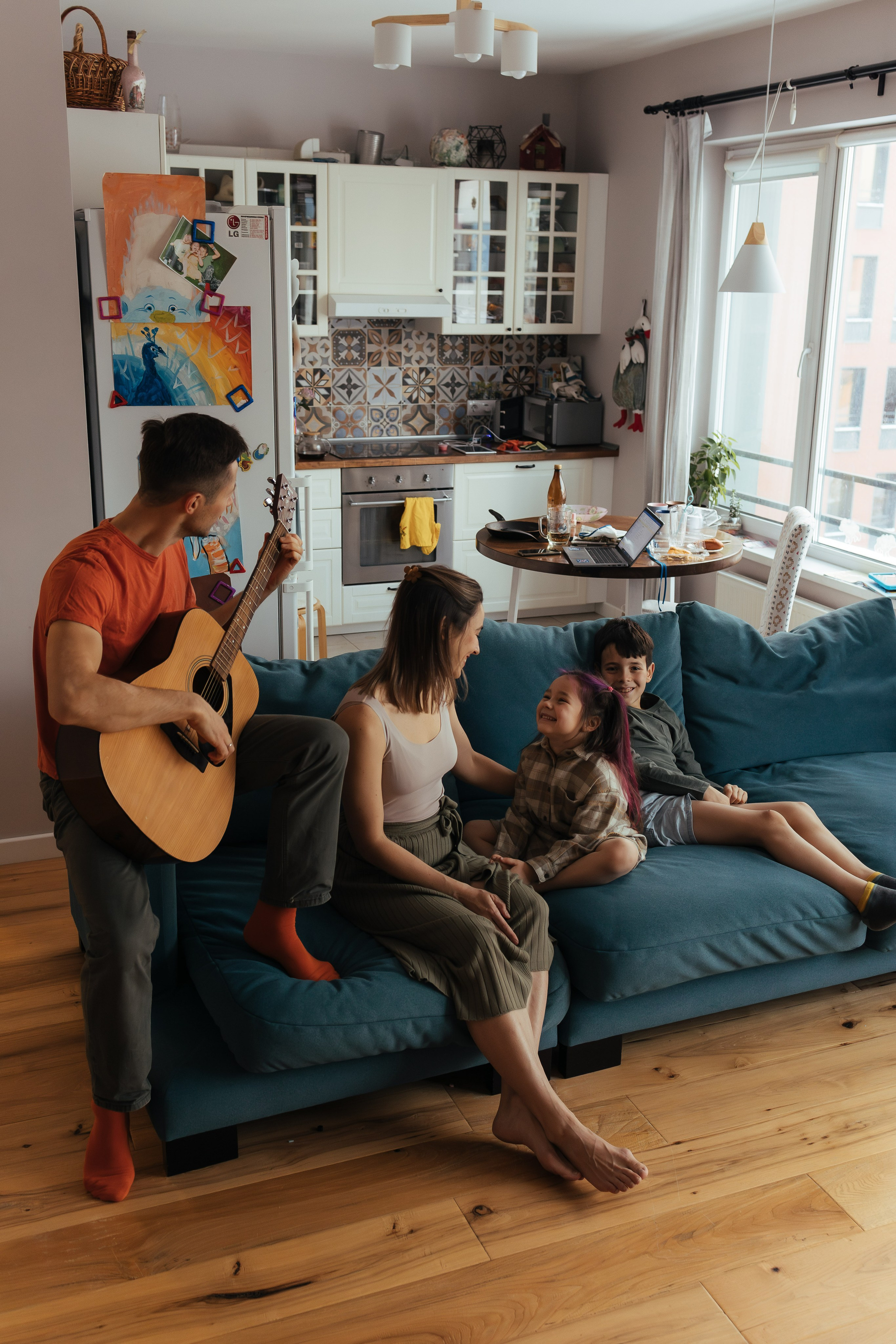 Юлия, Александр, Леня и Алина. Фотограф Печерская Анастасия