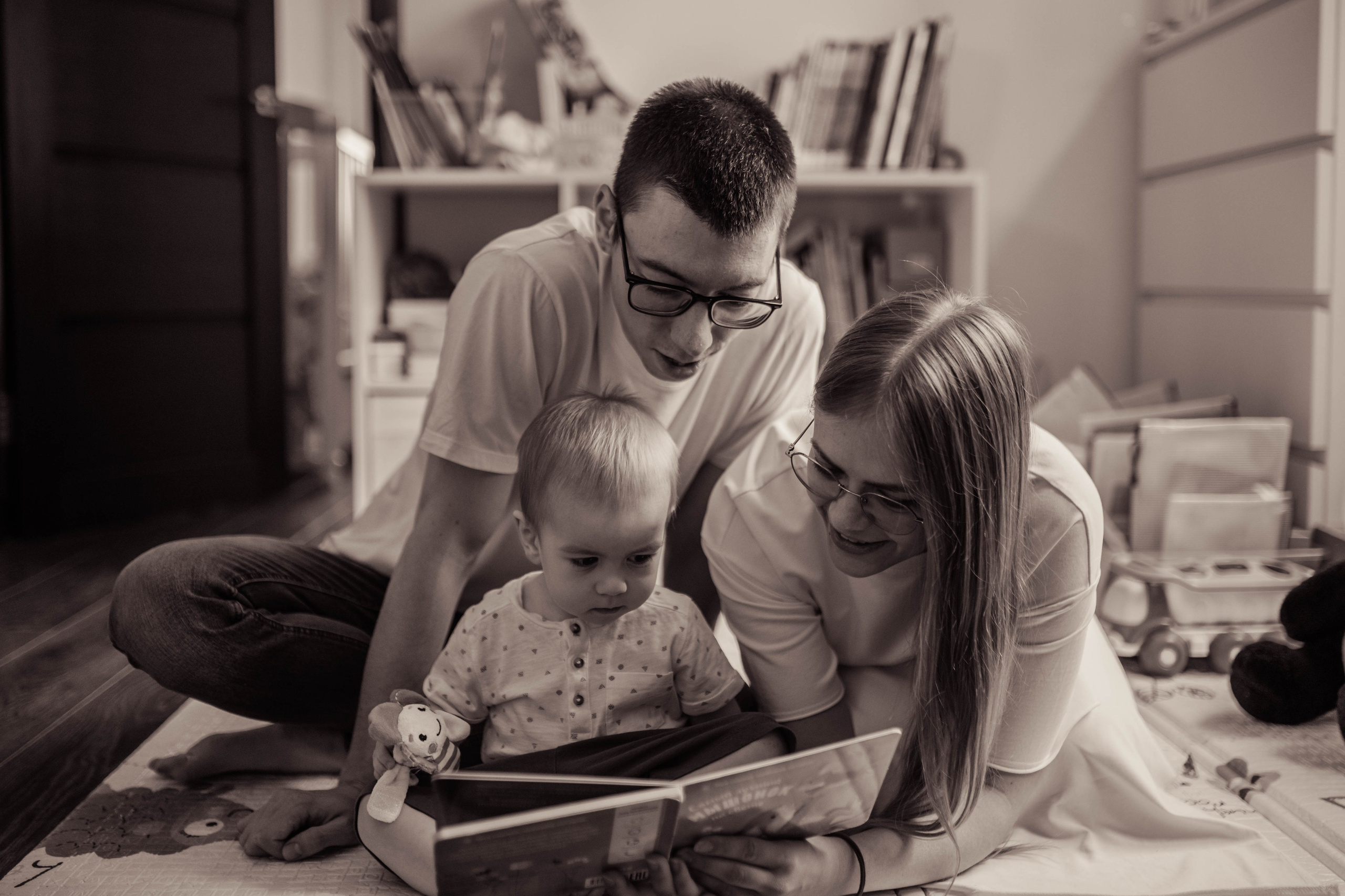 Илья, Марина и Дмитрий. Семейный фотограф Алина Демидова. Королев