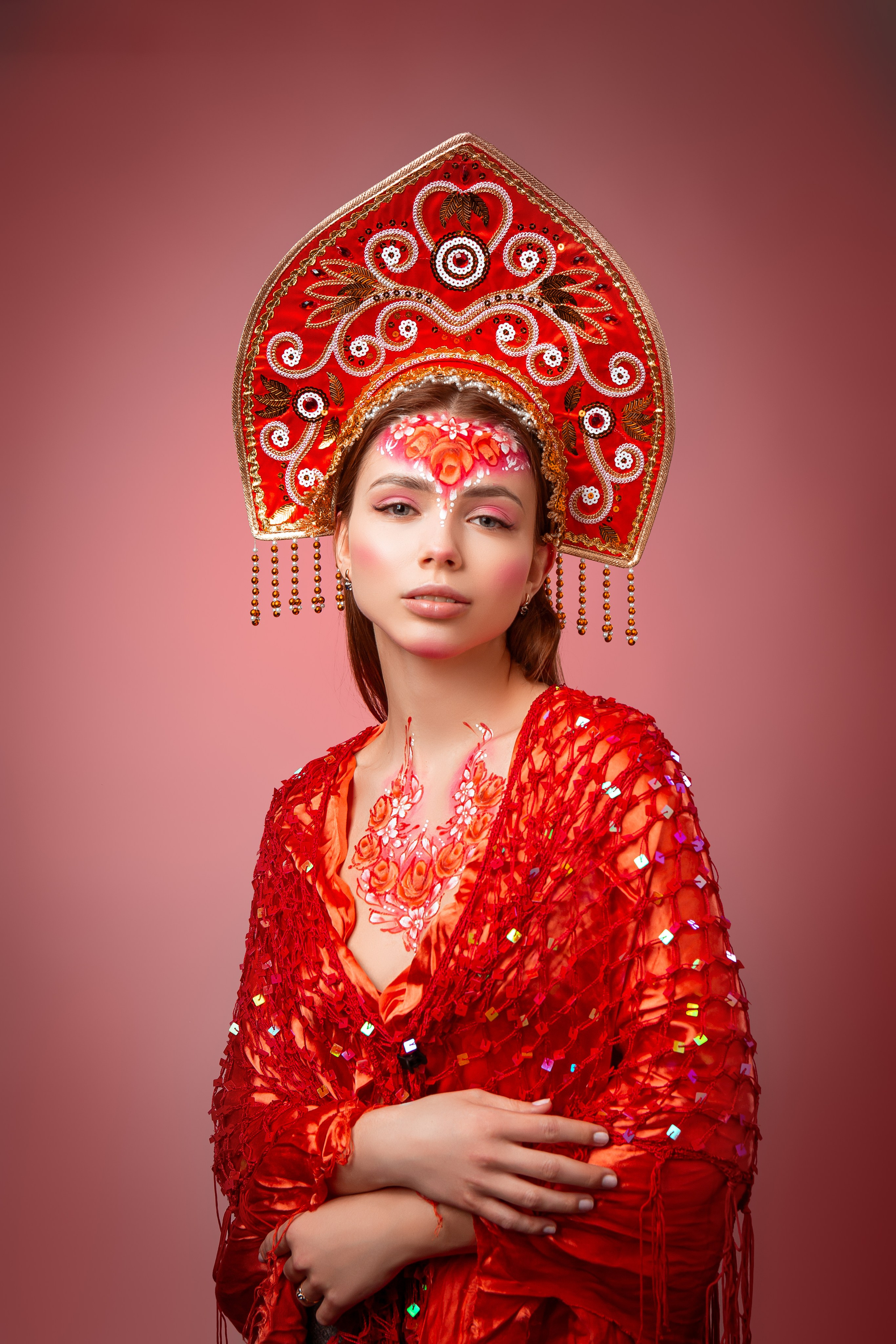 В цветах. Фотограф Мария Кольцова