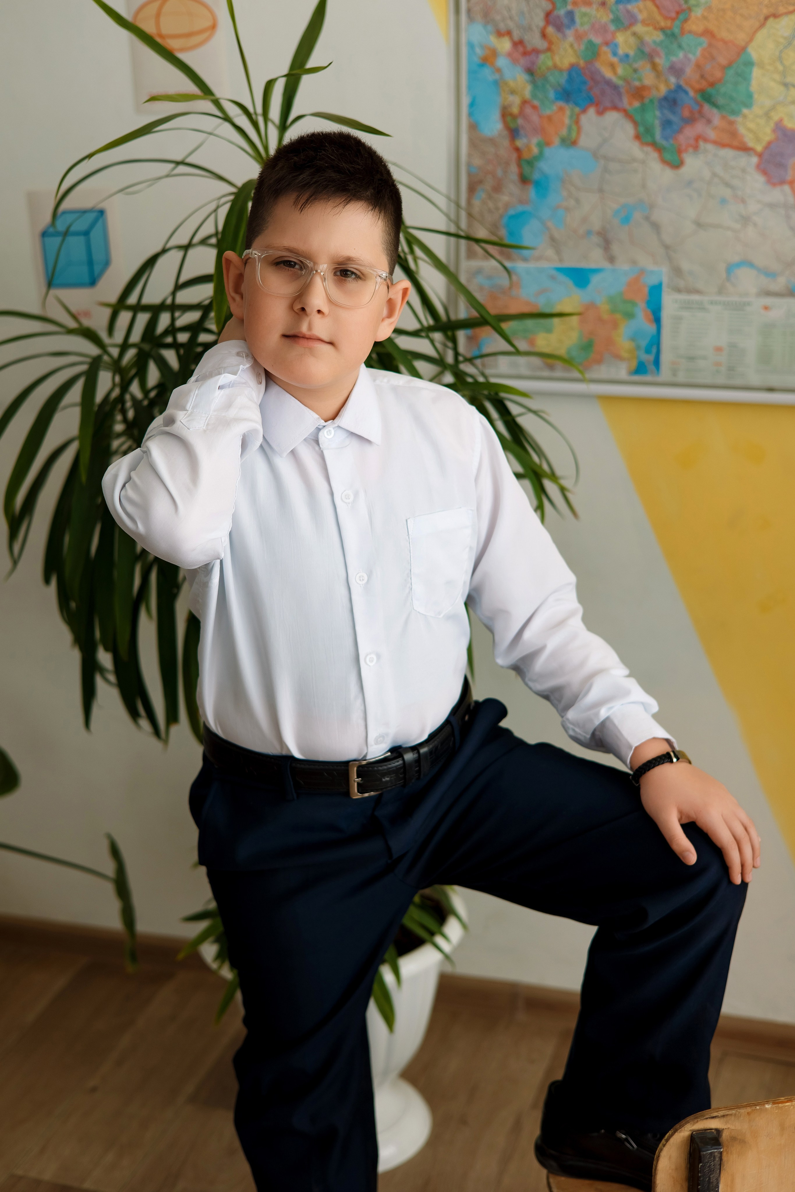 4 класс с. Барабаш. Фотограф Любовь Корниенко, Примоский край