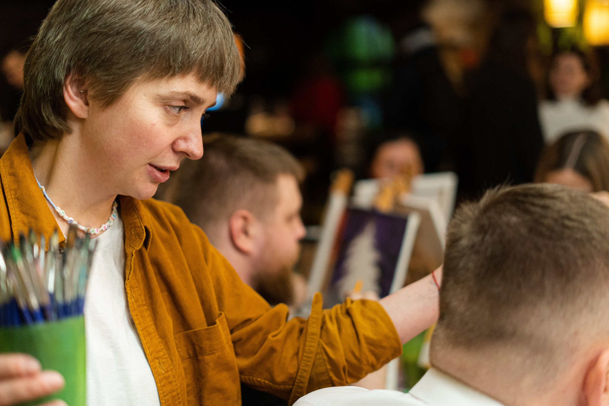 Корпоратив Teach Me Art 2. Портретный фотограф в Москве и Санкт-Петербурге Арина Чех