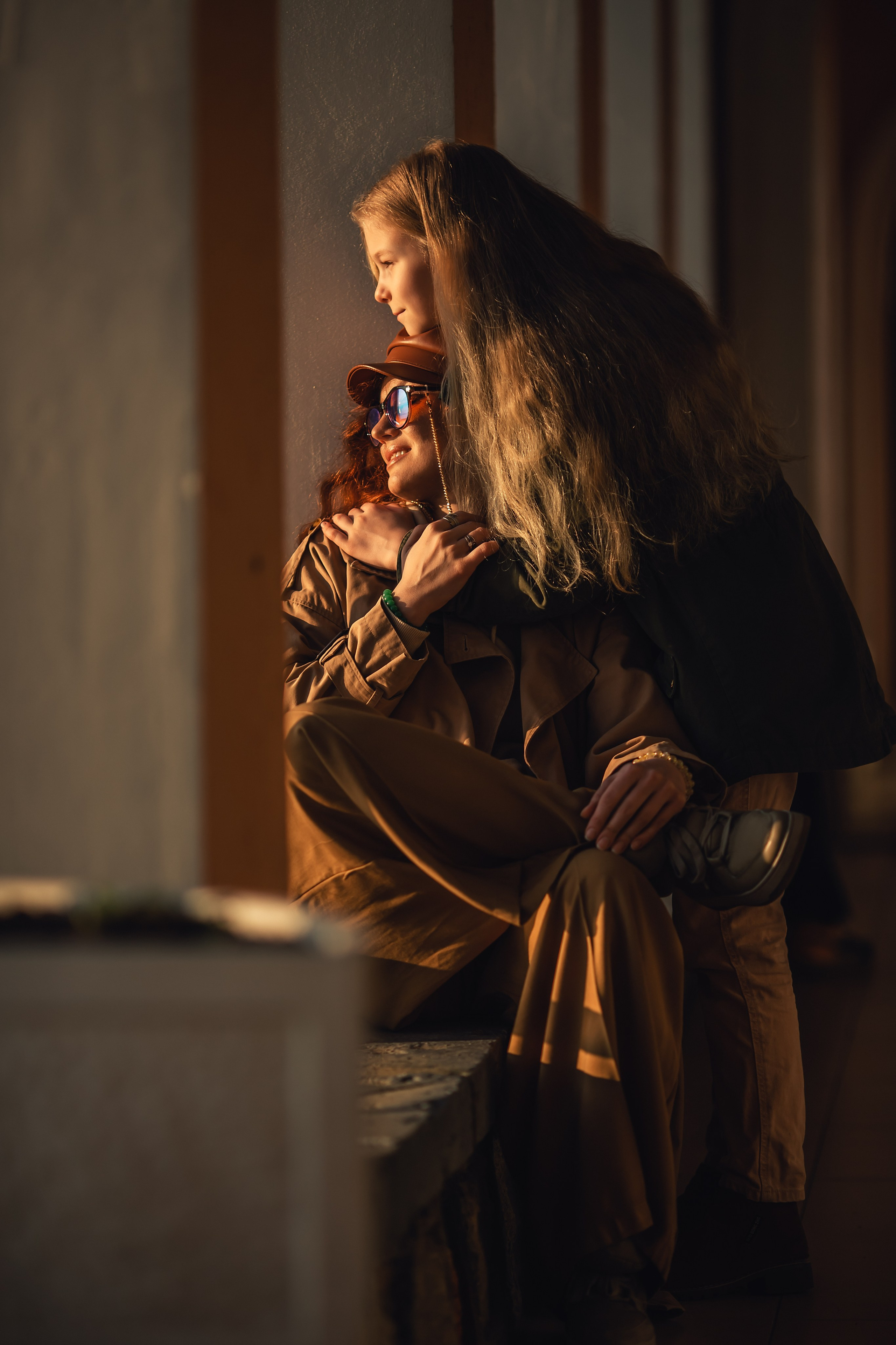 Сочинский закат с Юнной и Викой. Фотограф в Москве Наталья Спиридонова