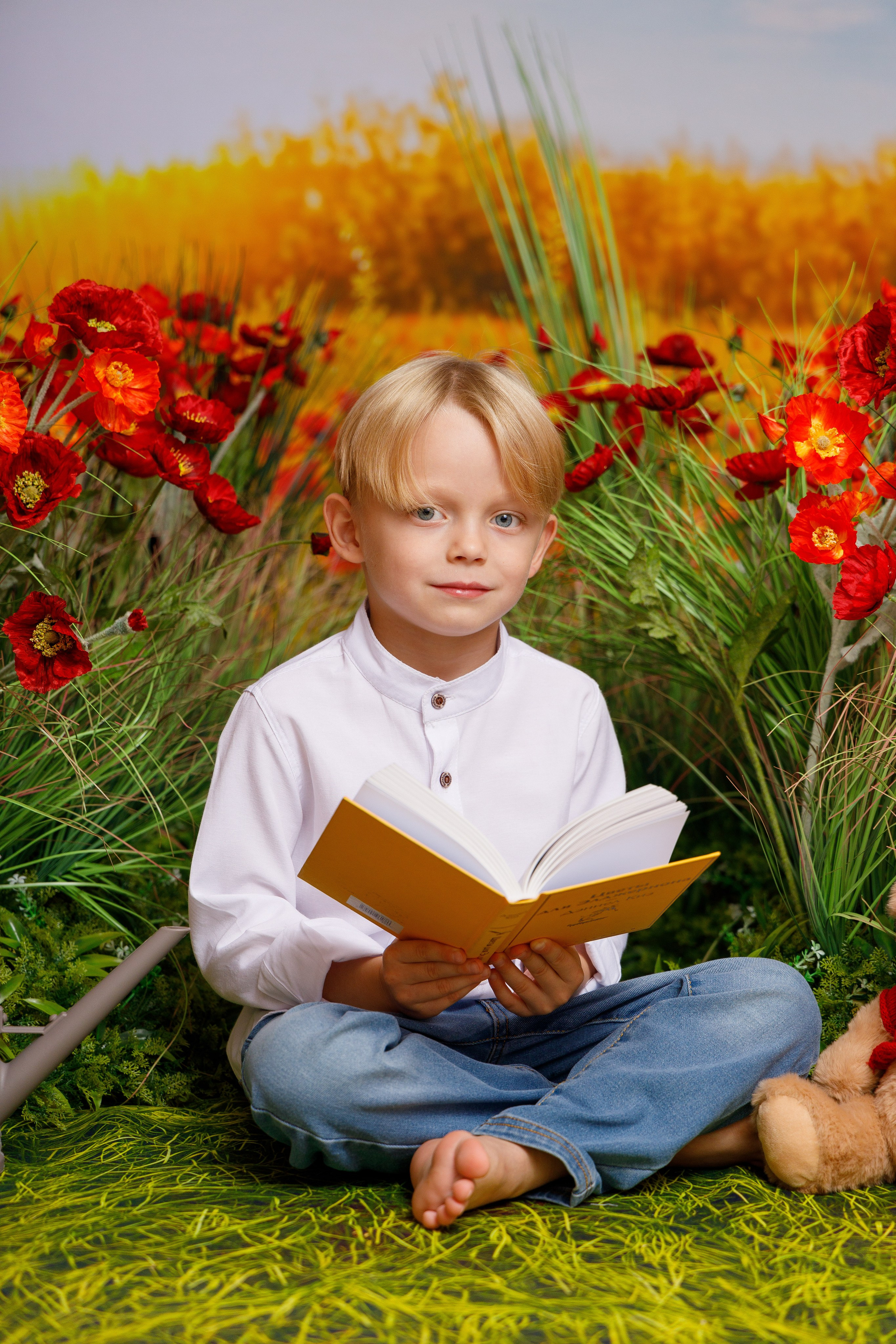 Маки. Детская фотостудия Москва