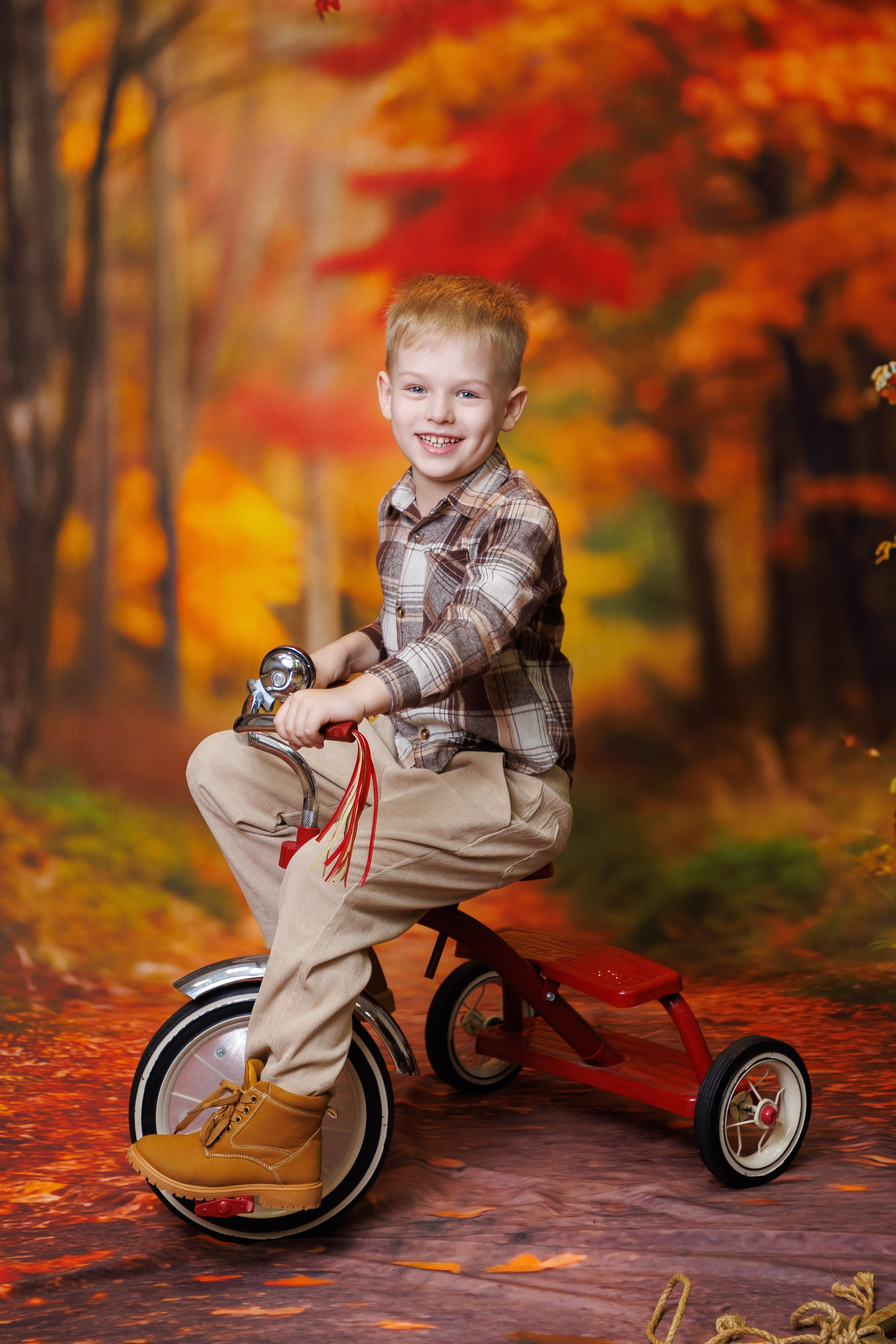 Велосипед. Детская фотостудия Москва