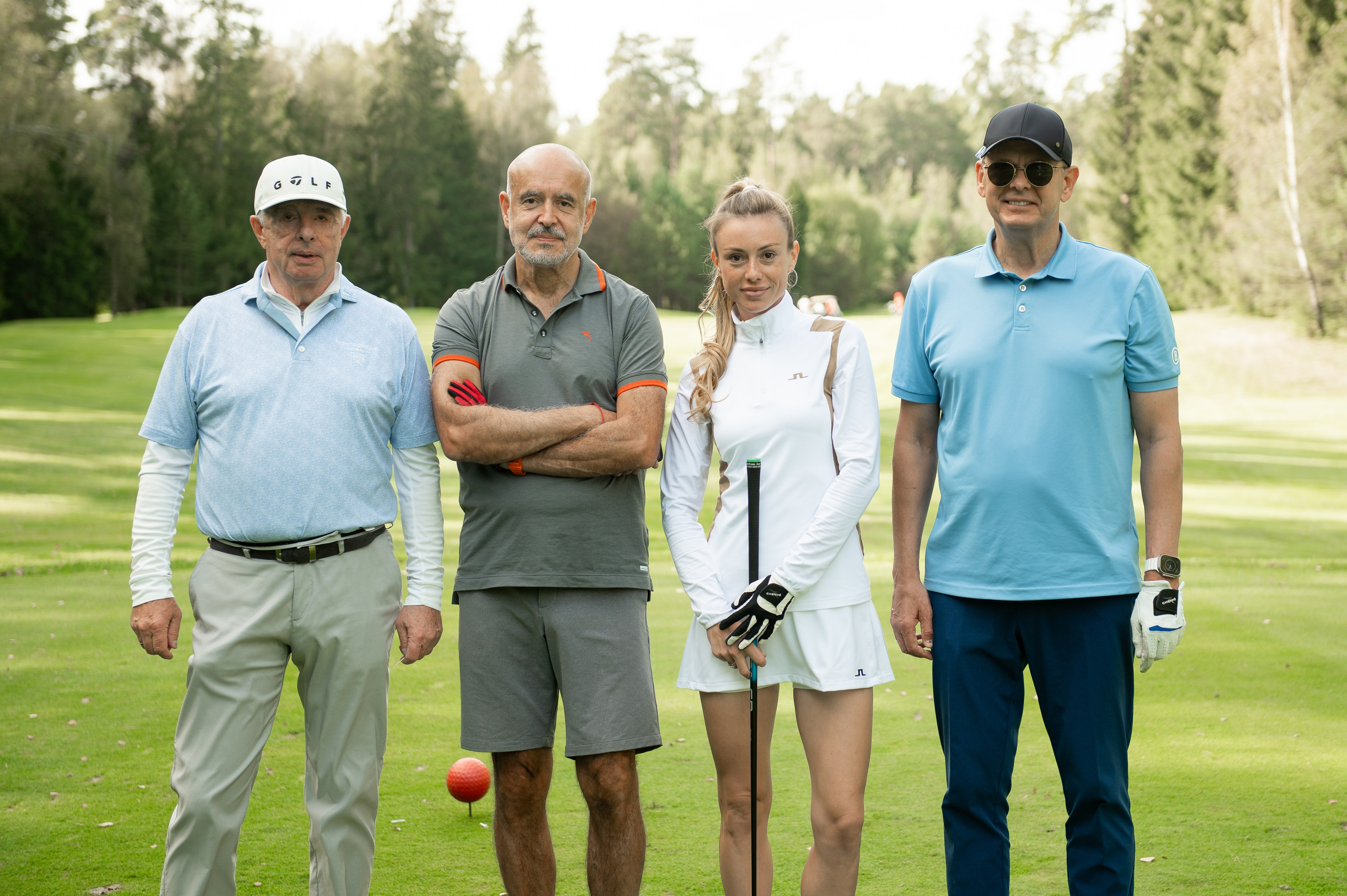 Турнир по гольфу. Профессиональный фотограф в Москве Александра Харламова
