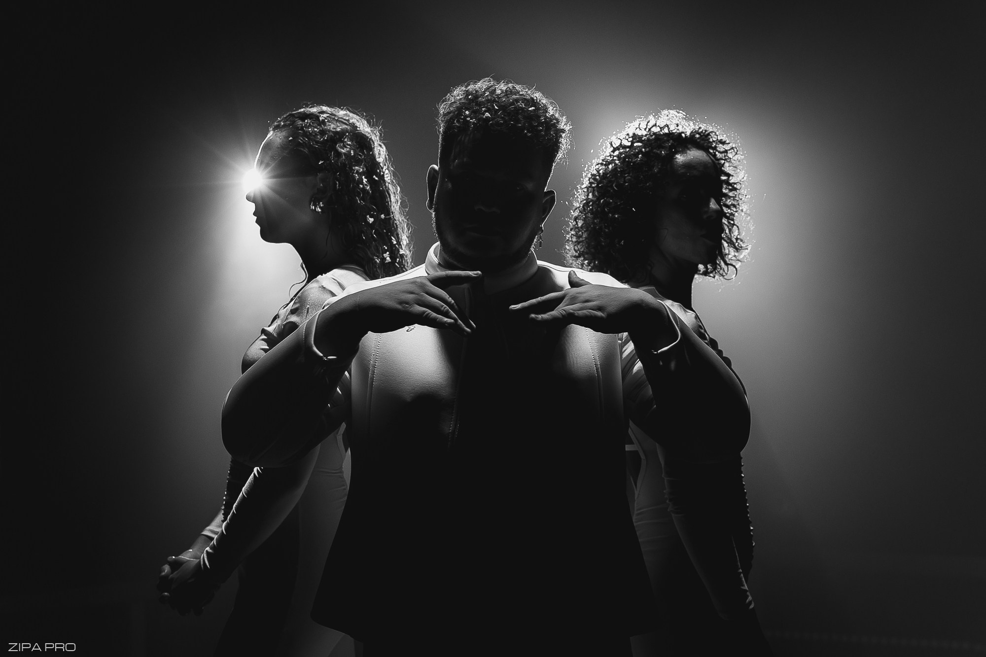 Бэкстейдж съемок промо для кавер-группы «Мед». Фотограф Zipa Pro