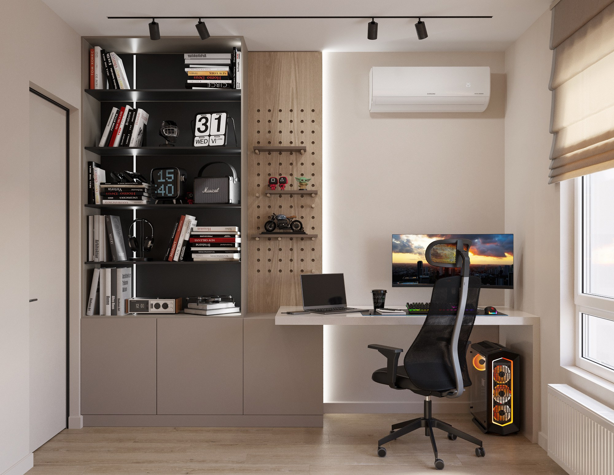 Квартира для семейной пары 67 м². Дизайнер интерьера г. Ульяновск