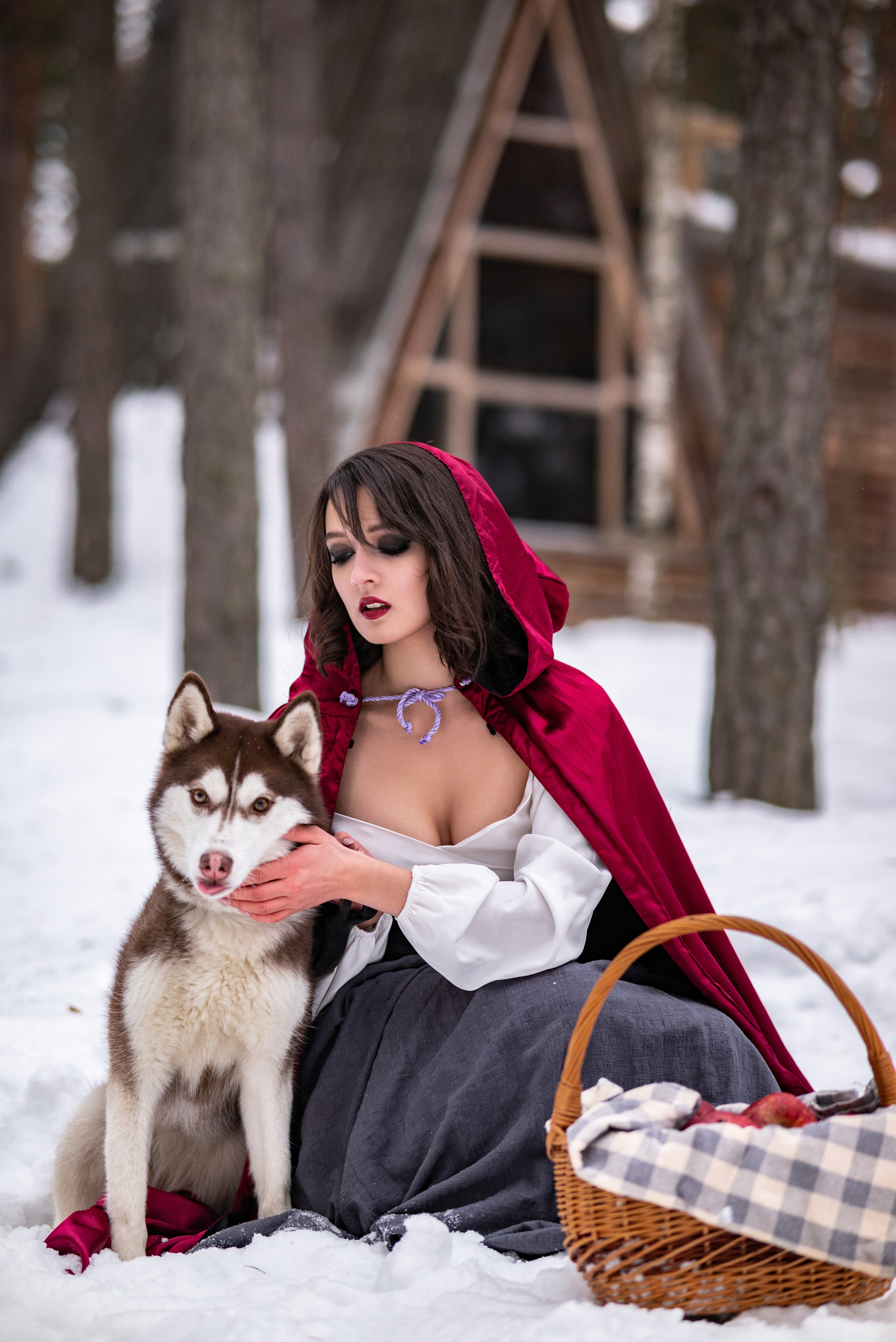 Творческий проект «Красная шапочка». Свадебный и семейный фотограф в Дзержинске Екатерина Шулакова