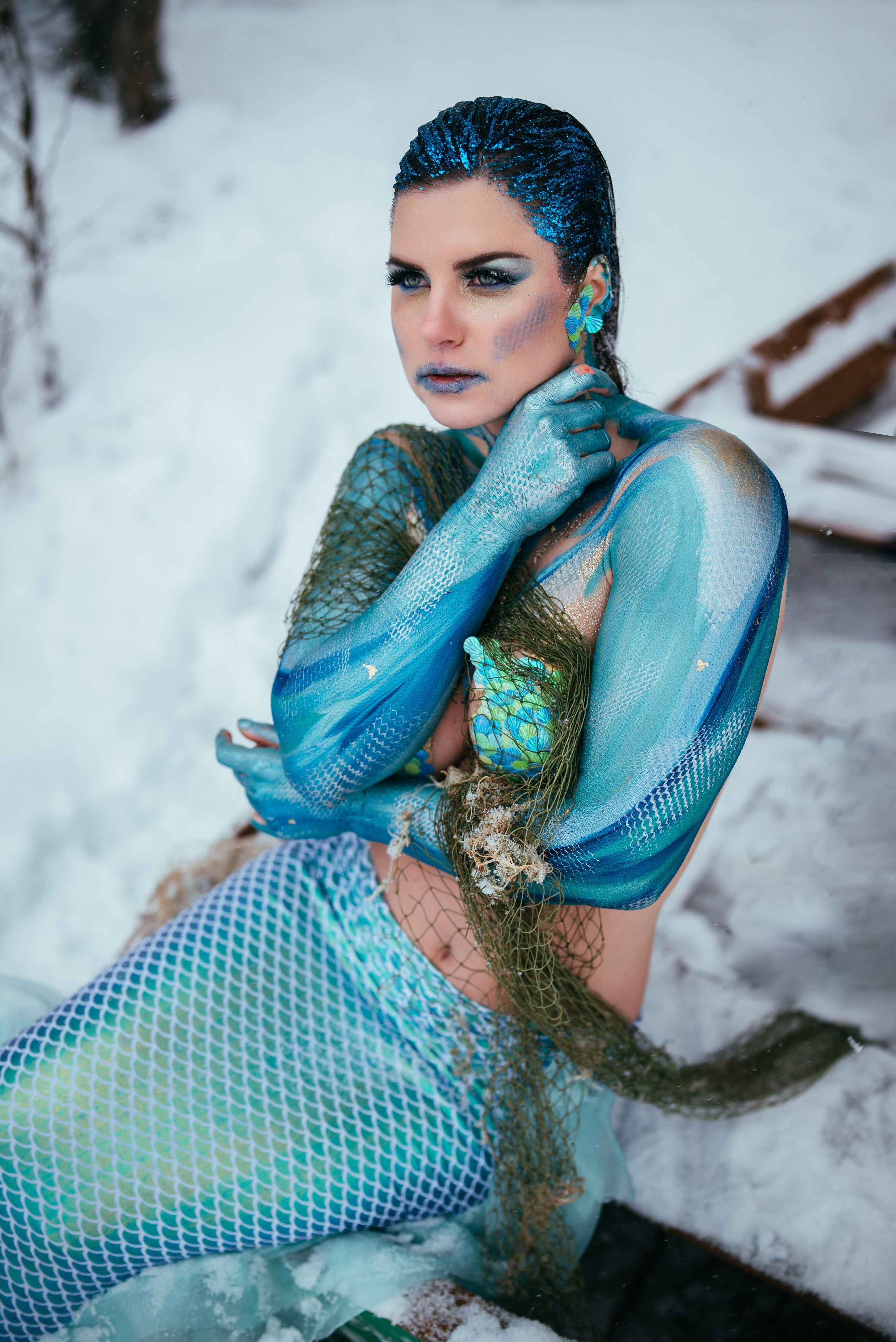 Замерзшая русалка. Свадебный и семейный фотограф в Дзержинске Екатерина Шулакова