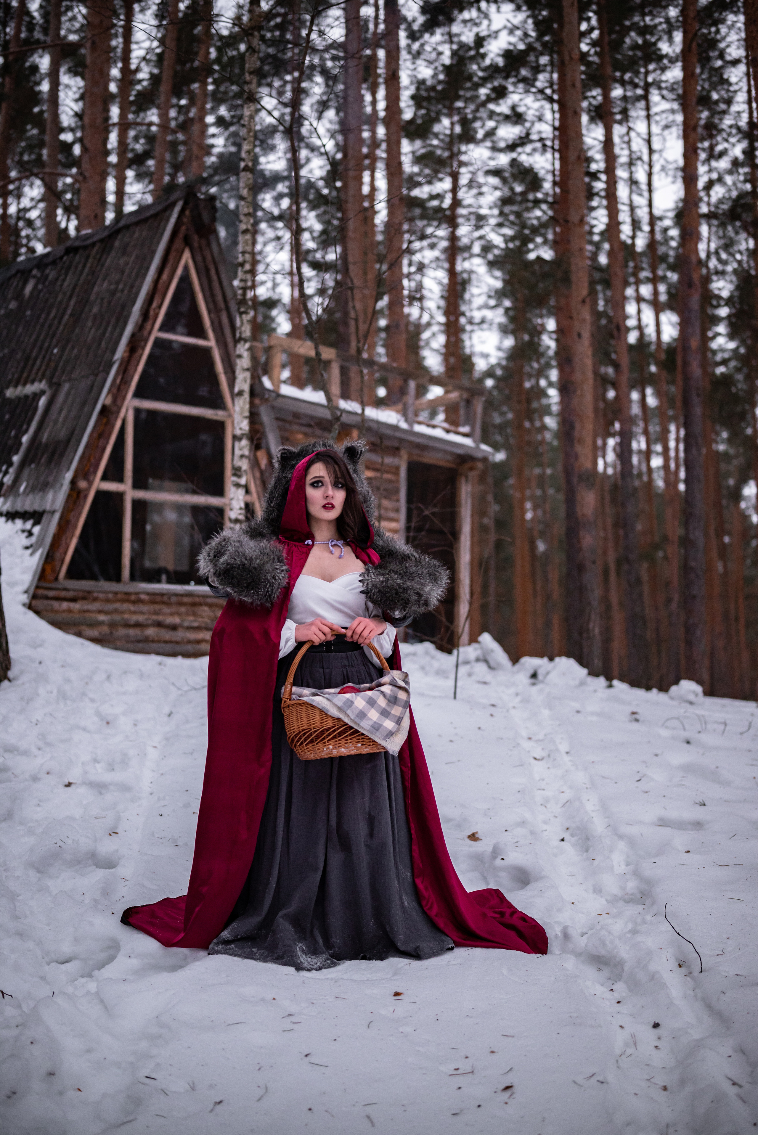 Творческий проект «Красная шапочка». Свадебный и семейный фотограф в Дзержинске Екатерина Шулакова