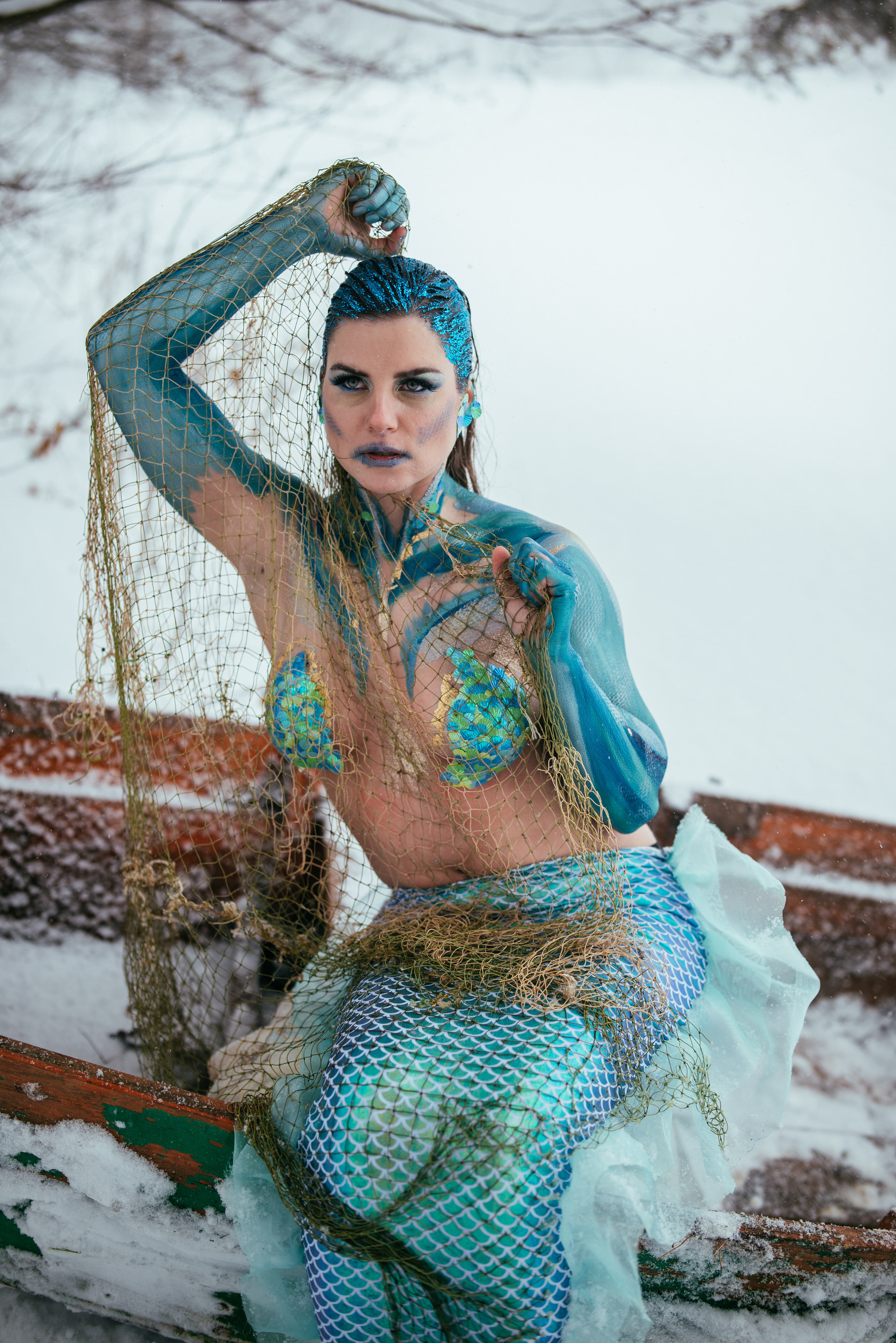 Замерзшая русалка. Свадебный и семейный фотограф в Дзержинске Екатерина Шулакова