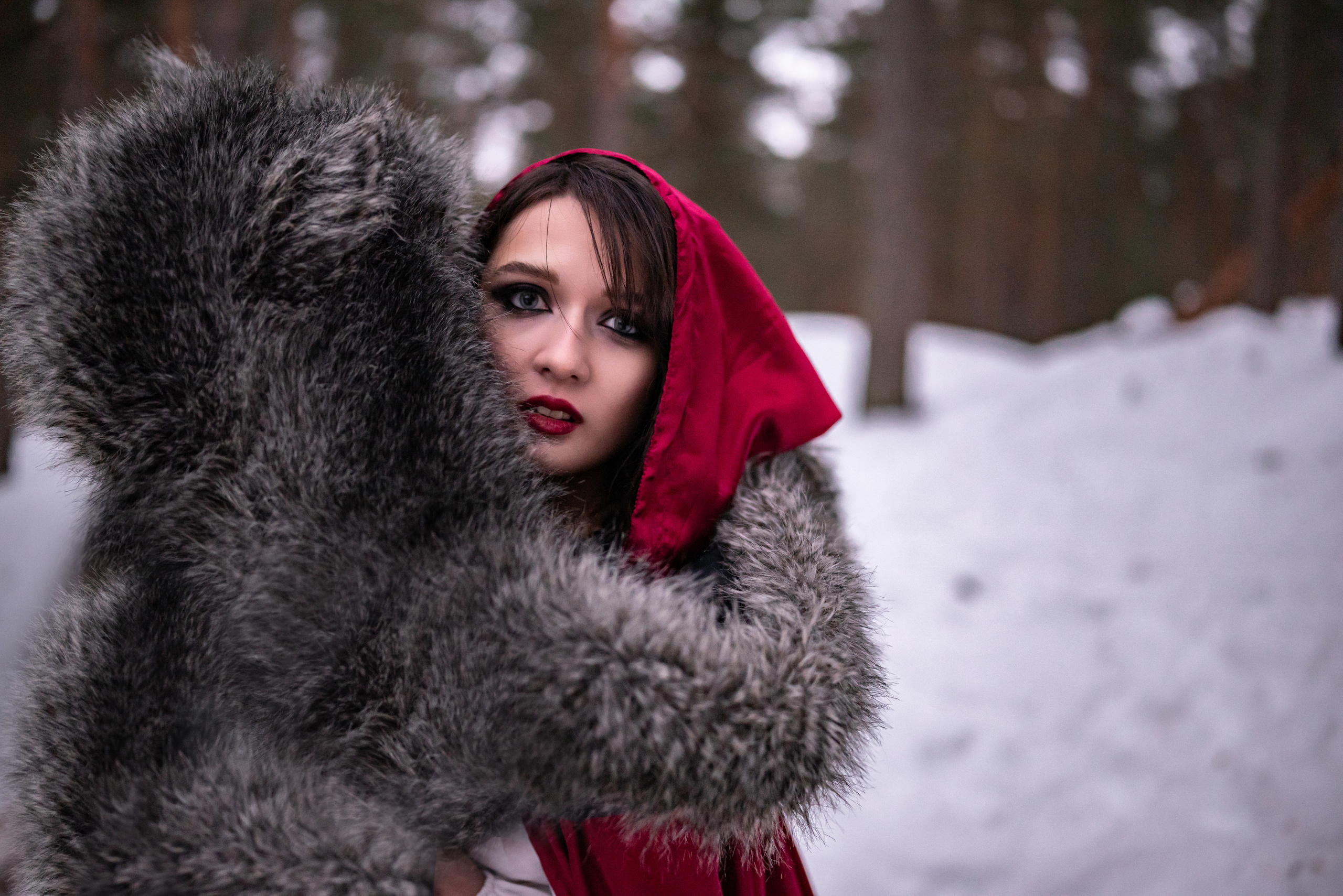 Творческий проект «Красная шапочка». Свадебный и семейный фотограф в Дзержинске Екатерина Шулакова