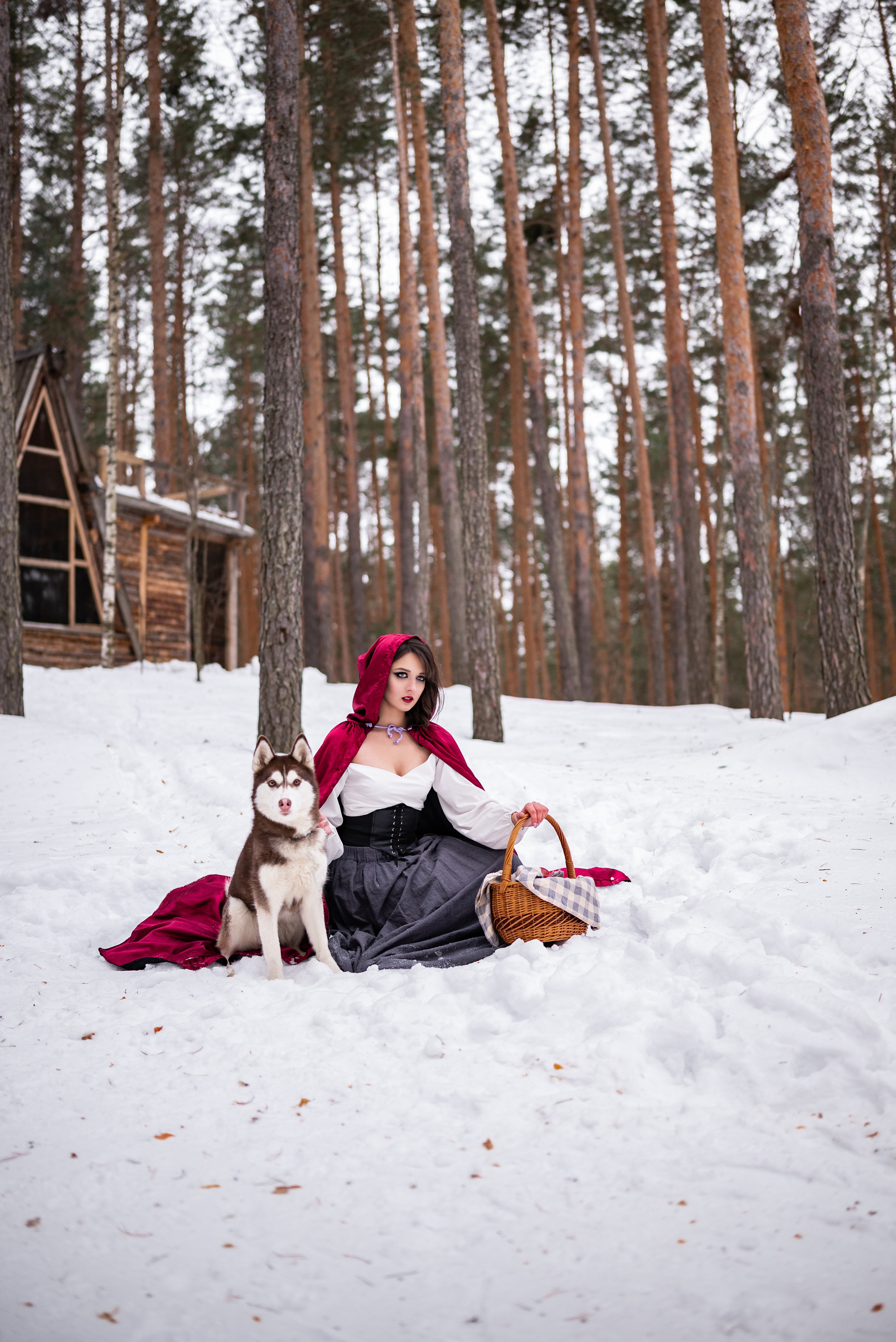 Творческий проект «Красная шапочка». Свадебный и семейный фотограф в Дзержинске Екатерина Шулакова