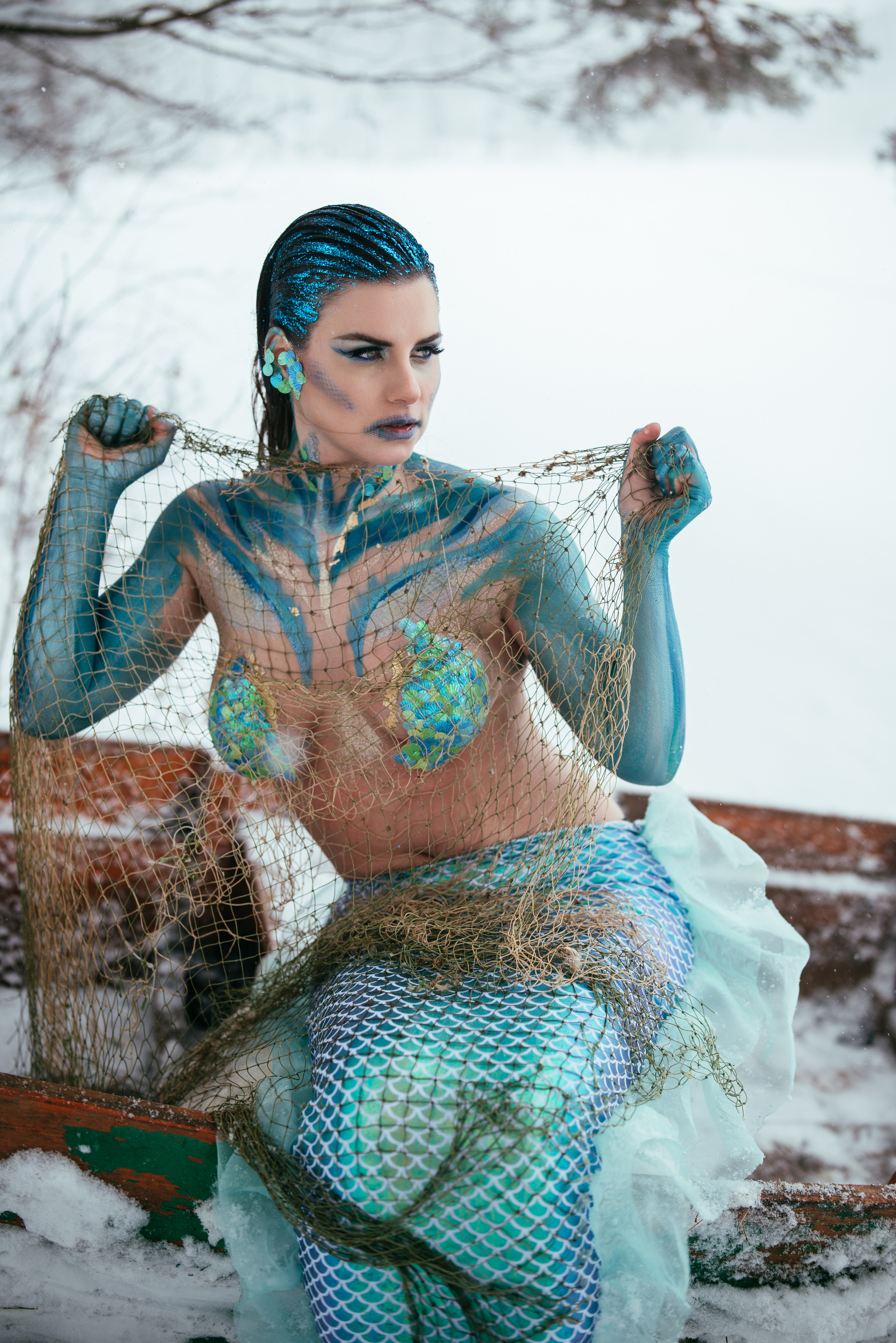 Замерзшая русалка. Свадебный и семейный фотограф в Дзержинске Екатерина Шулакова