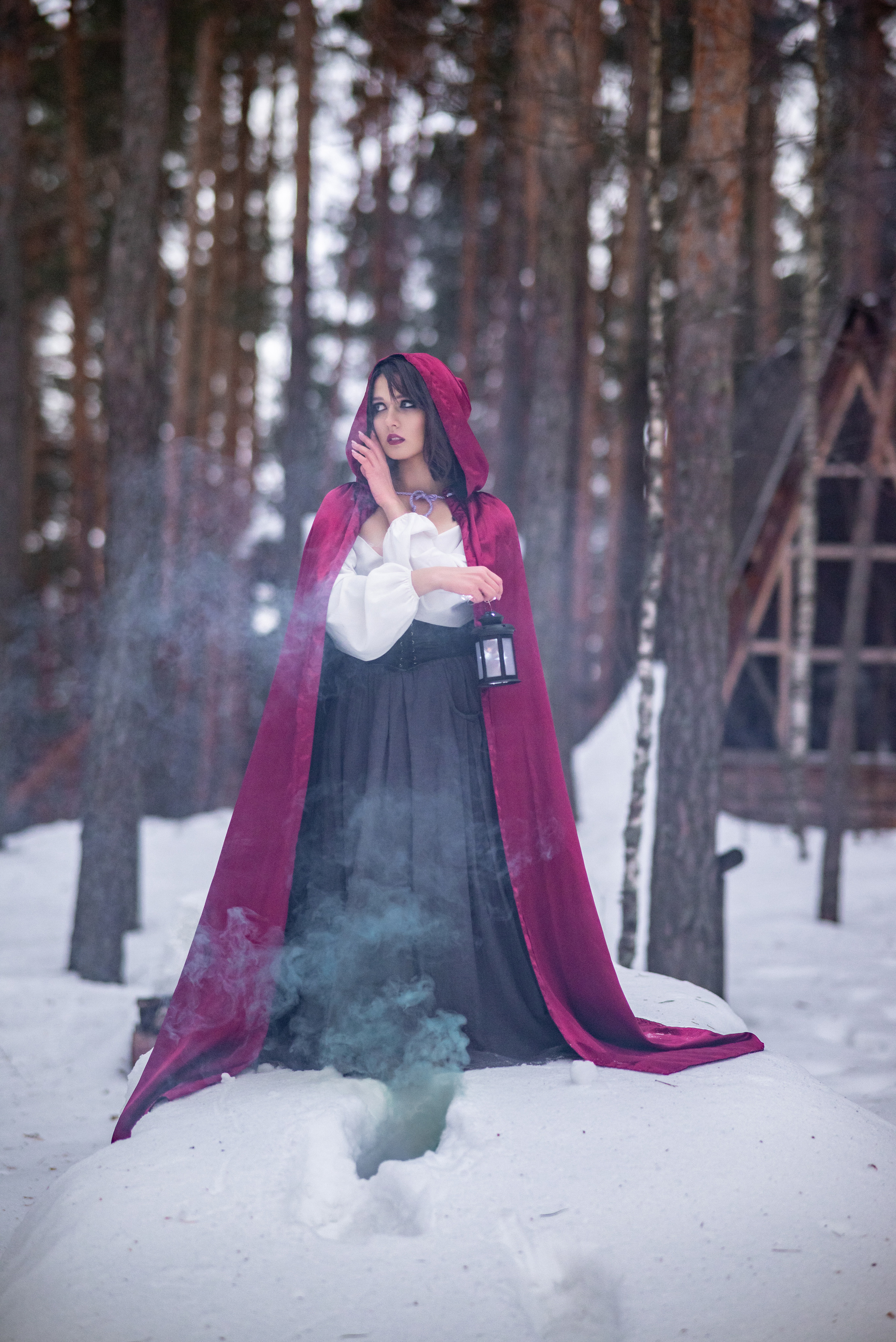 Творческий проект «Красная шапочка». Свадебный и семейный фотограф в Дзержинске Екатерина Шулакова