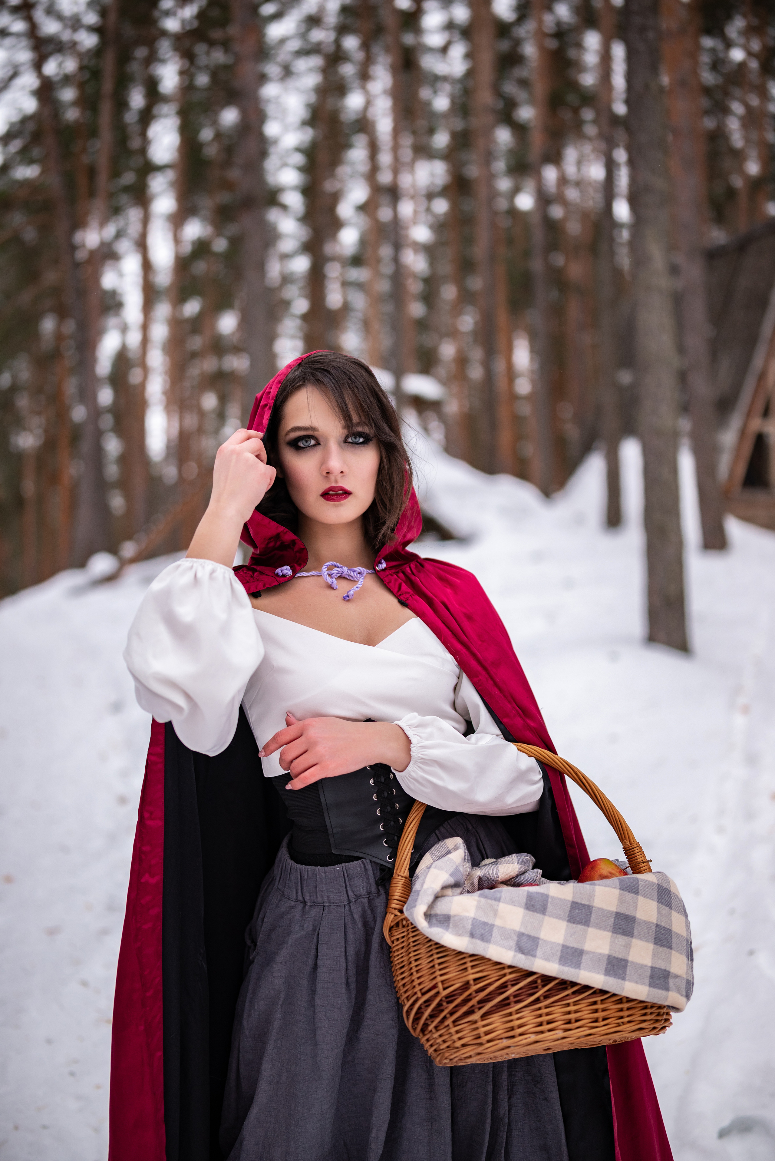 Творческий проект «Красная шапочка». Свадебный и семейный фотограф в Дзержинске Екатерина Шулакова