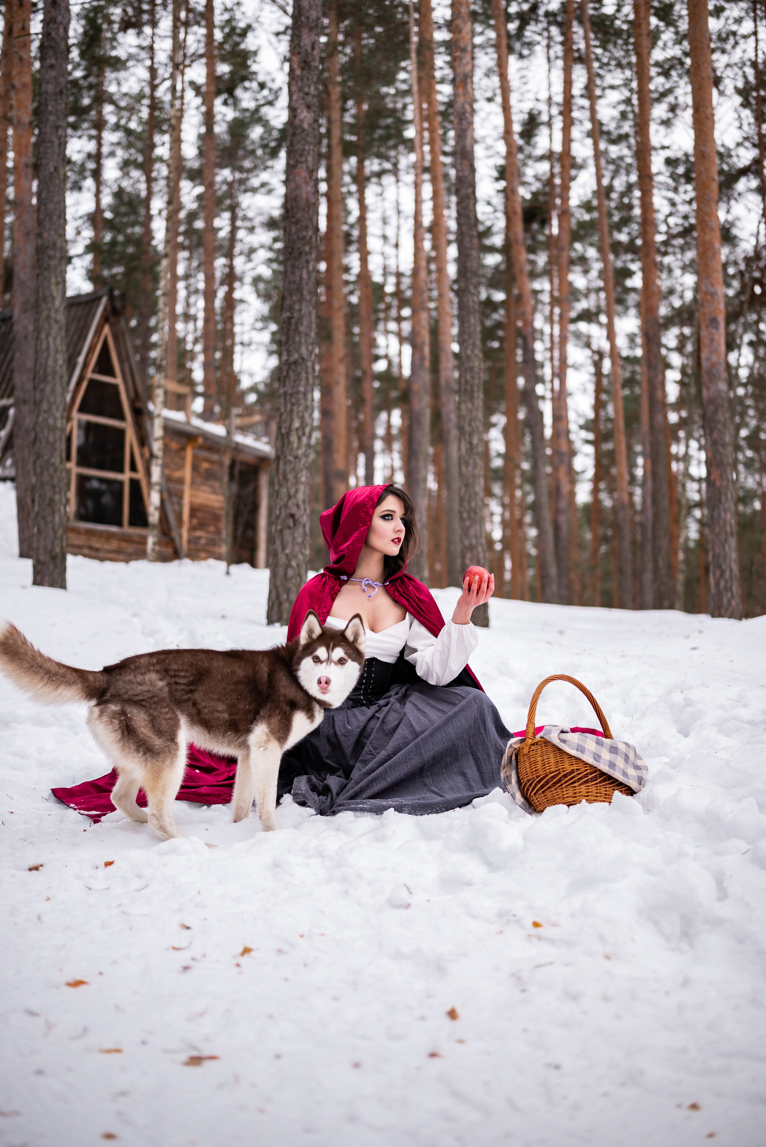 Творческий проект «Красная шапочка». Свадебный и семейный фотограф в Дзержинске Екатерина Шулакова