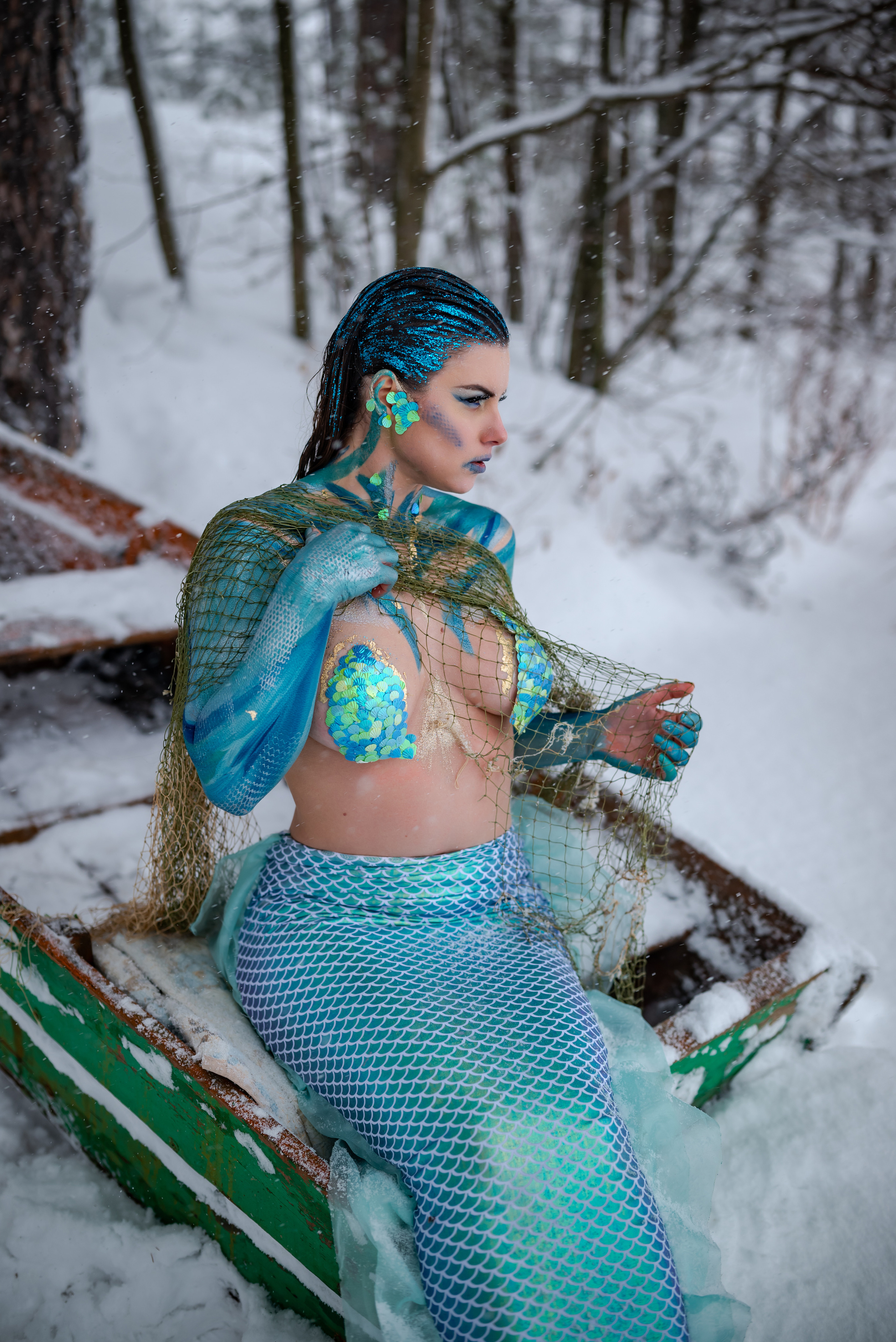 Замерзшая русалка. Свадебный и семейный фотограф в Дзержинске Екатерина Шулакова