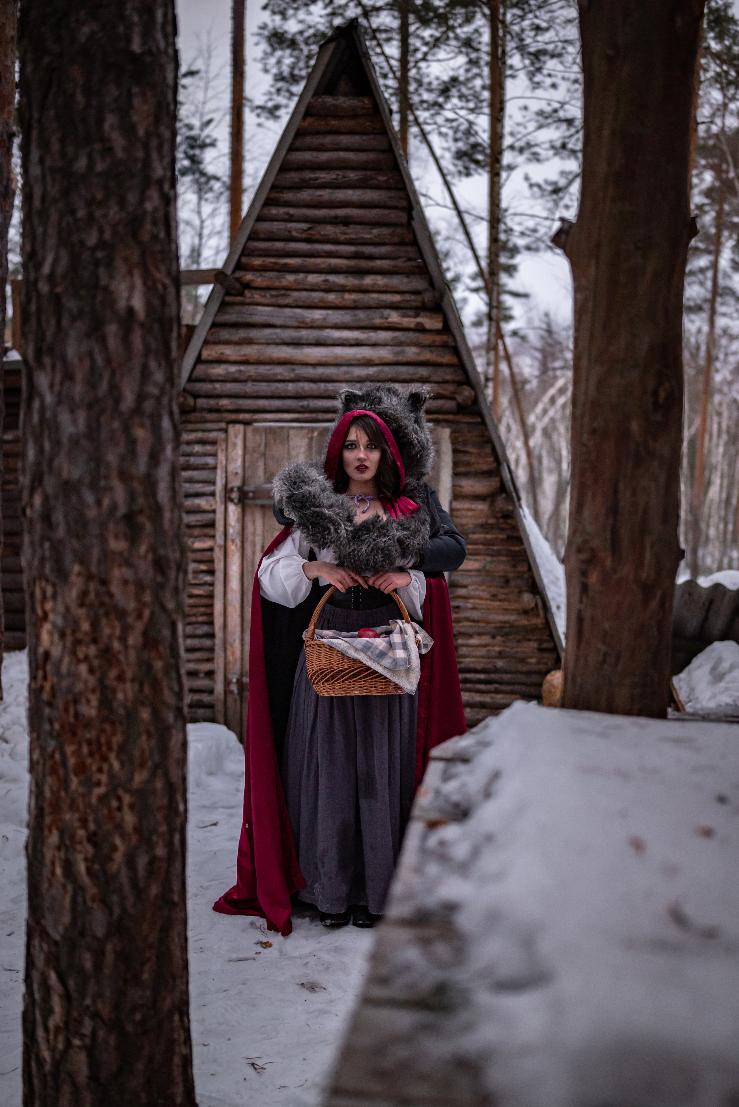 Творческий проект «Красная шапочка». Свадебный и семейный фотограф в Дзержинске Екатерина Шулакова