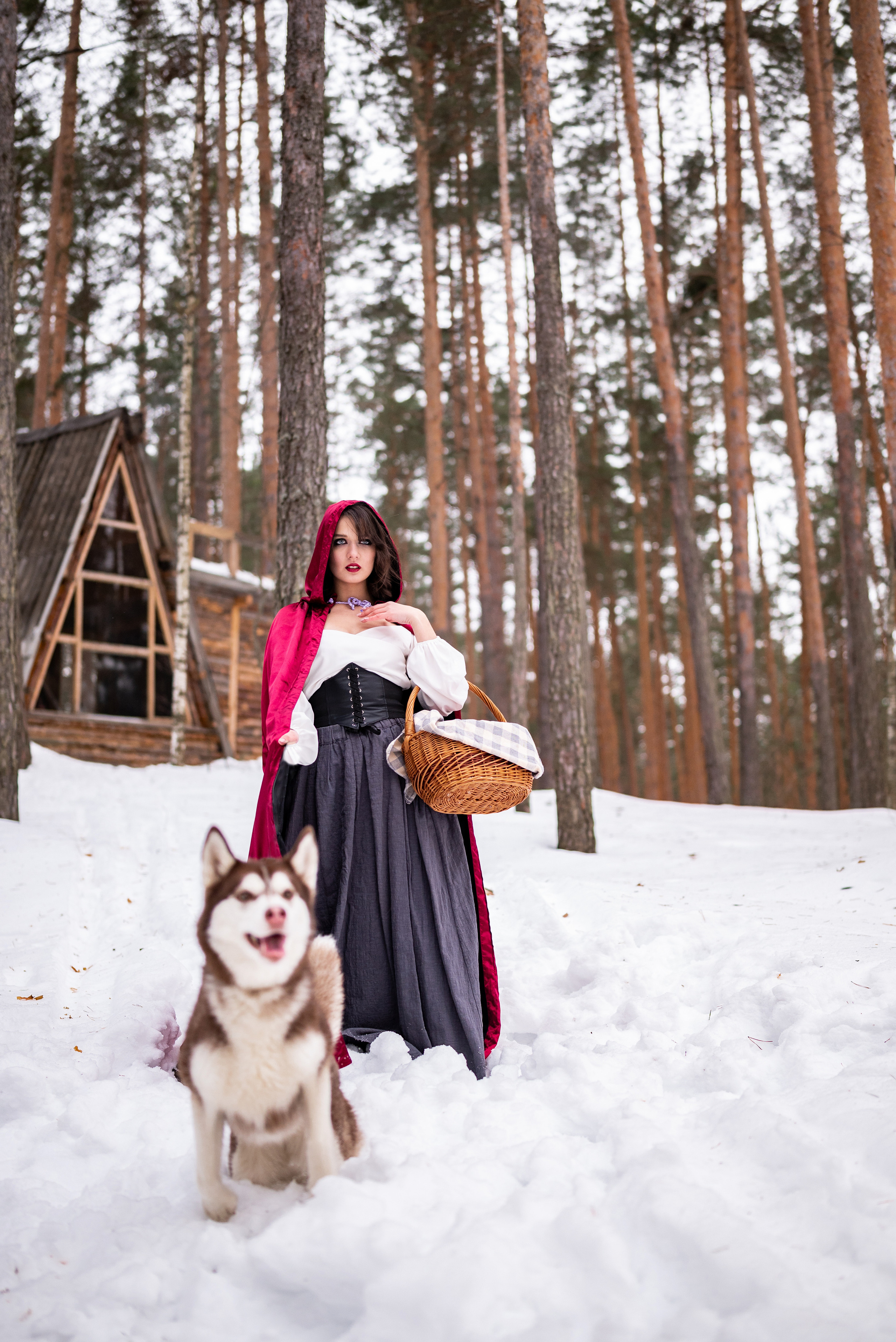Творческий проект «Красная шапочка». Свадебный и семейный фотограф в Дзержинске Екатерина Шулакова