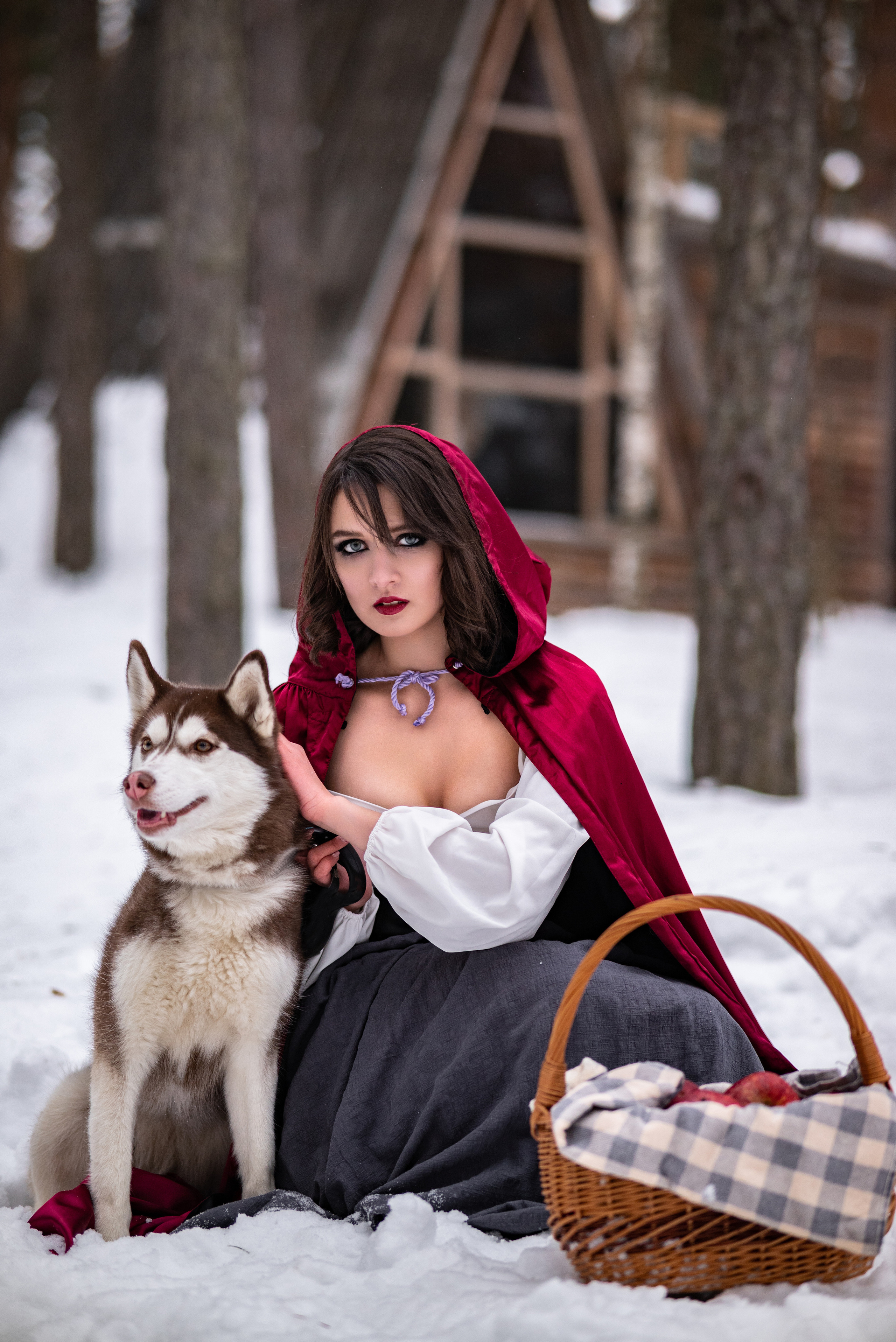 Творческий проект «Красная шапочка». Свадебный и семейный фотограф в Дзержинске Екатерина Шулакова