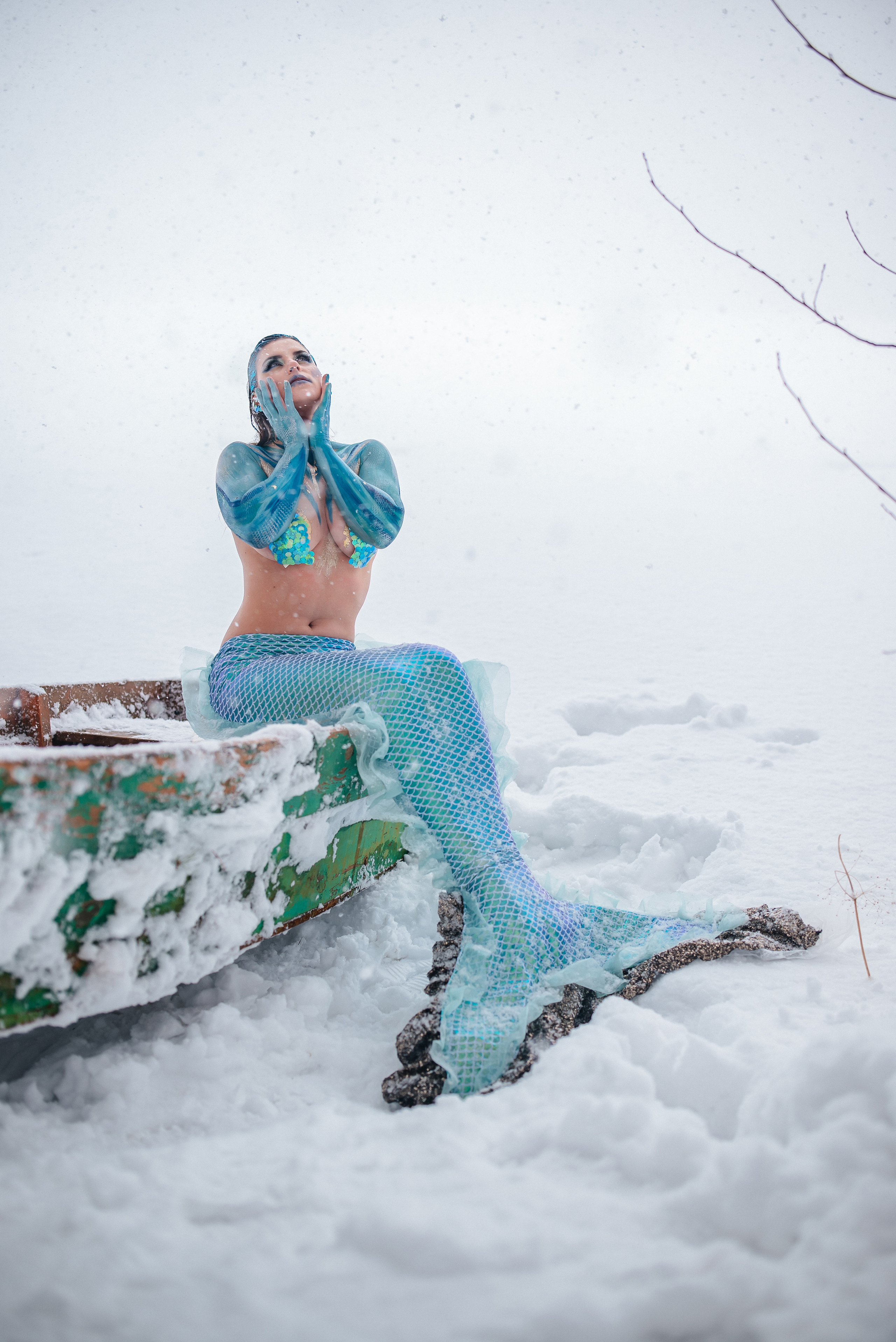 Замерзшая русалка. Свадебный и семейный фотограф в Дзержинске Екатерина Шулакова