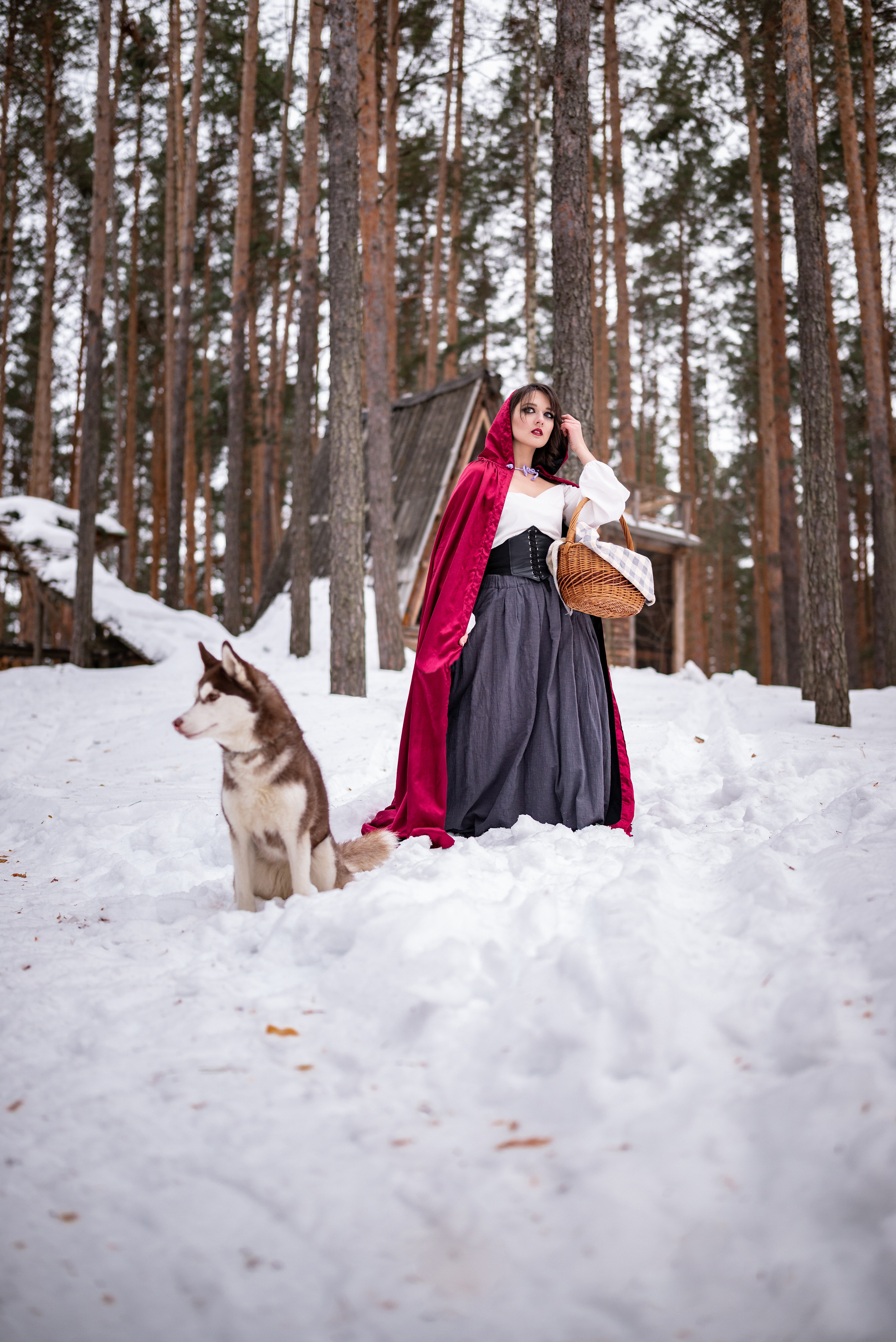 Творческий проект «Красная шапочка». Свадебный и семейный фотограф в Дзержинске Екатерина Шулакова