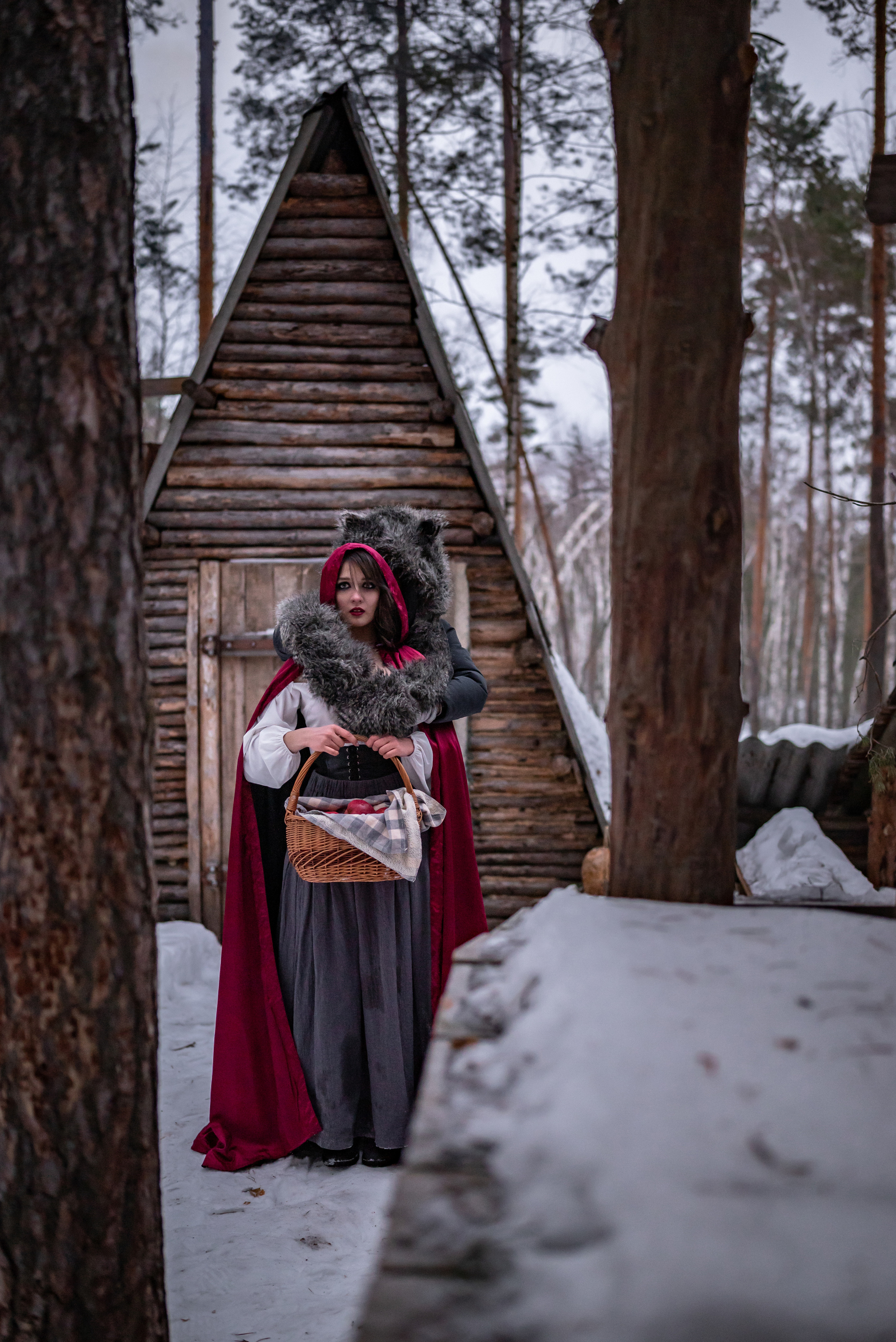 Творческий проект «Красная шапочка». Свадебный и семейный фотограф в Дзержинске Екатерина Шулакова