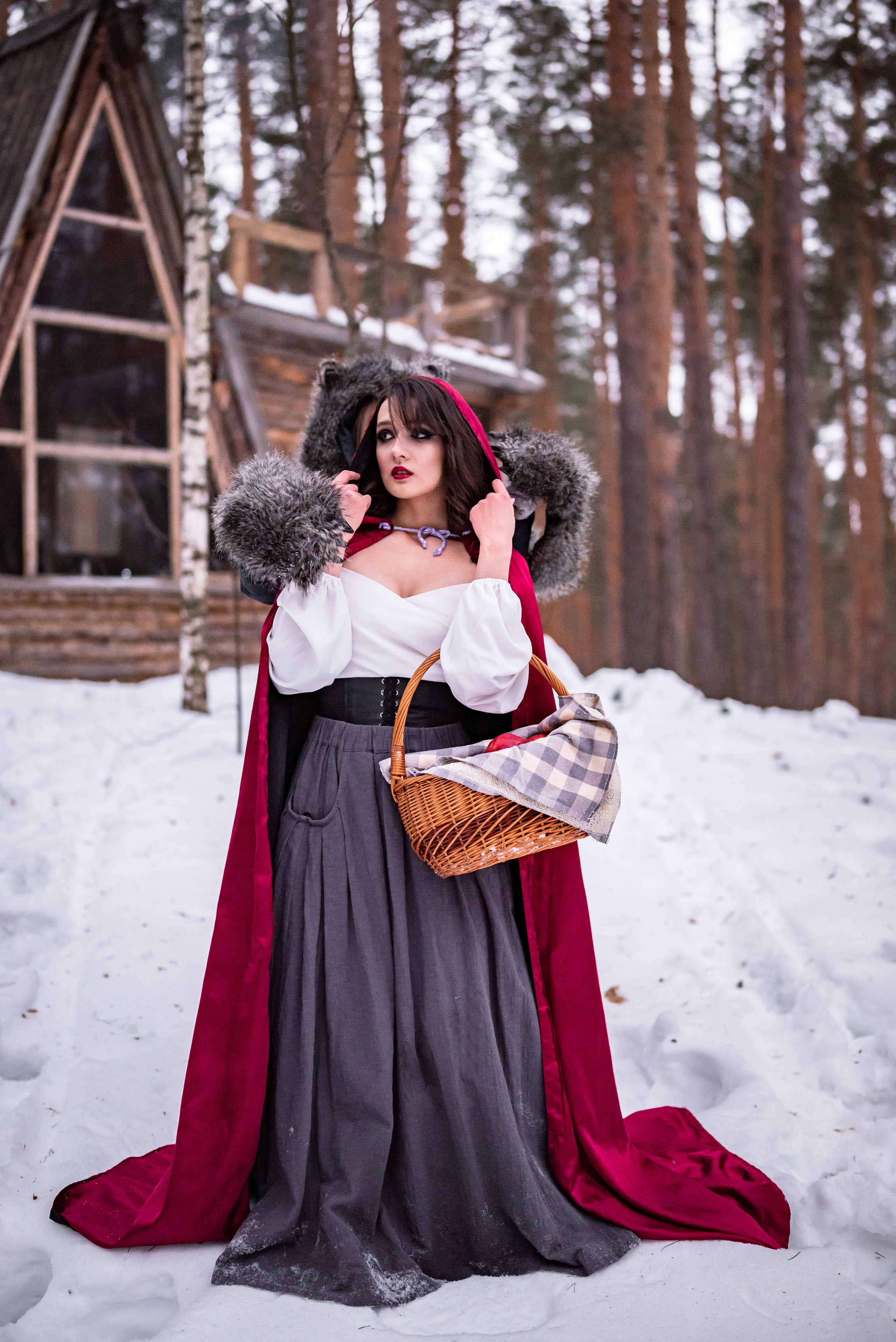 Творческий проект «Красная шапочка». Свадебный и семейный фотограф в Дзержинске Екатерина Шулакова