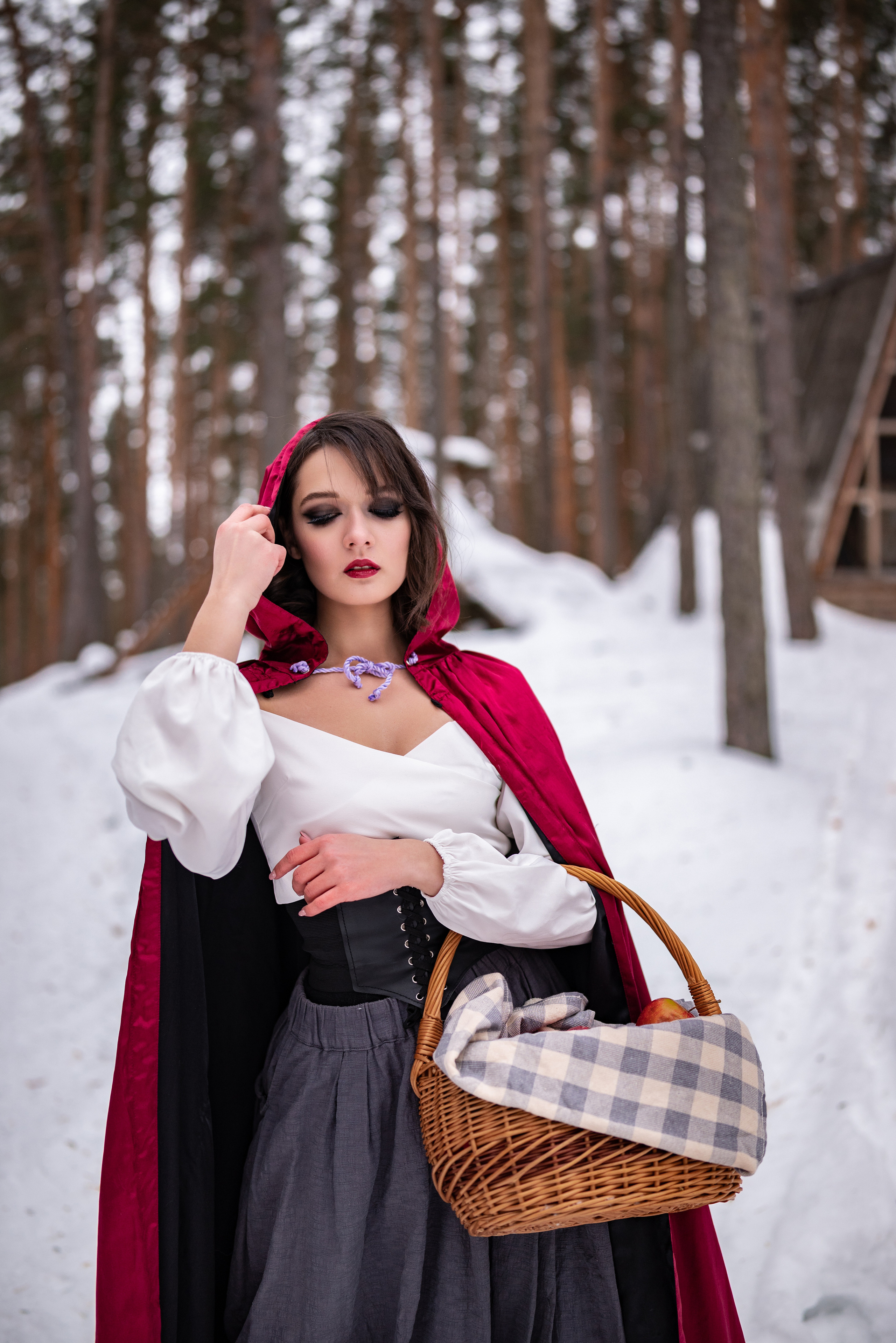 Творческий проект «Красная шапочка». Свадебный и семейный фотограф в Дзержинске Екатерина Шулакова