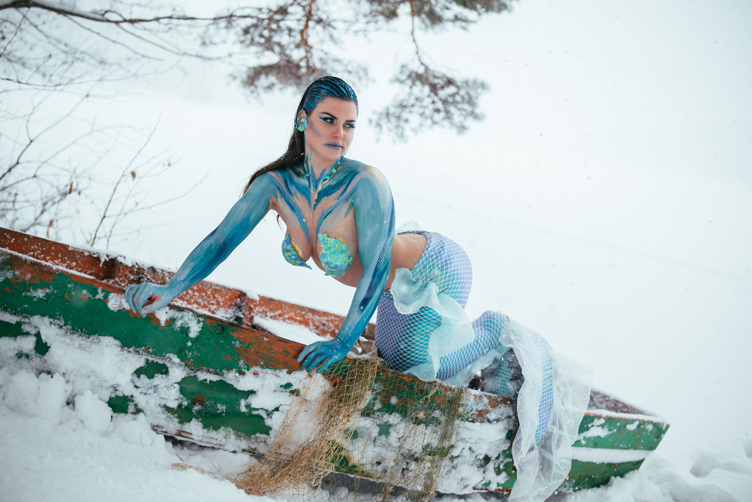 Замерзшая русалка. Свадебный и семейный фотограф в Дзержинске Екатерина Шулакова