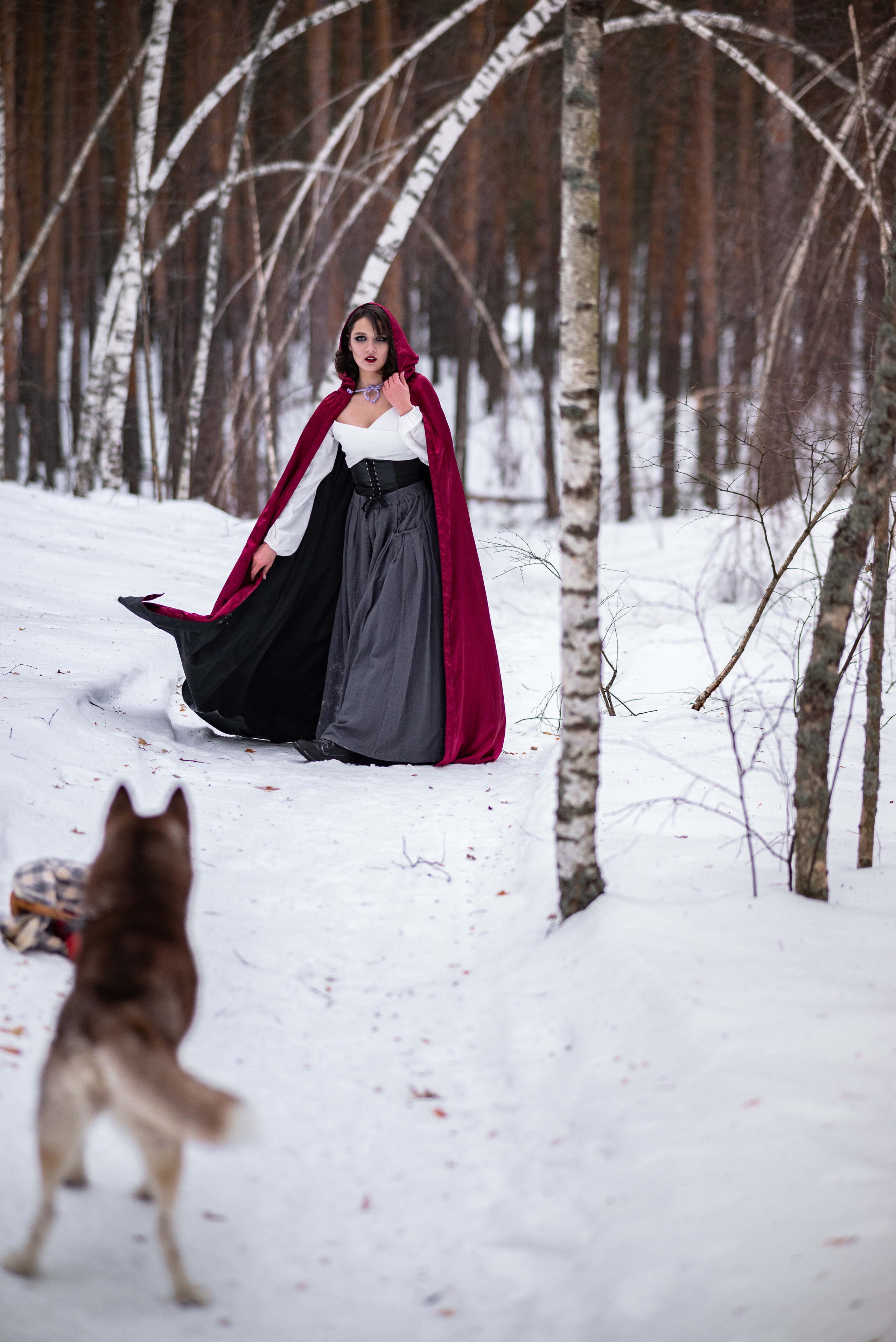 Творческий проект «Красная шапочка». Свадебный и семейный фотограф в Дзержинске Екатерина Шулакова