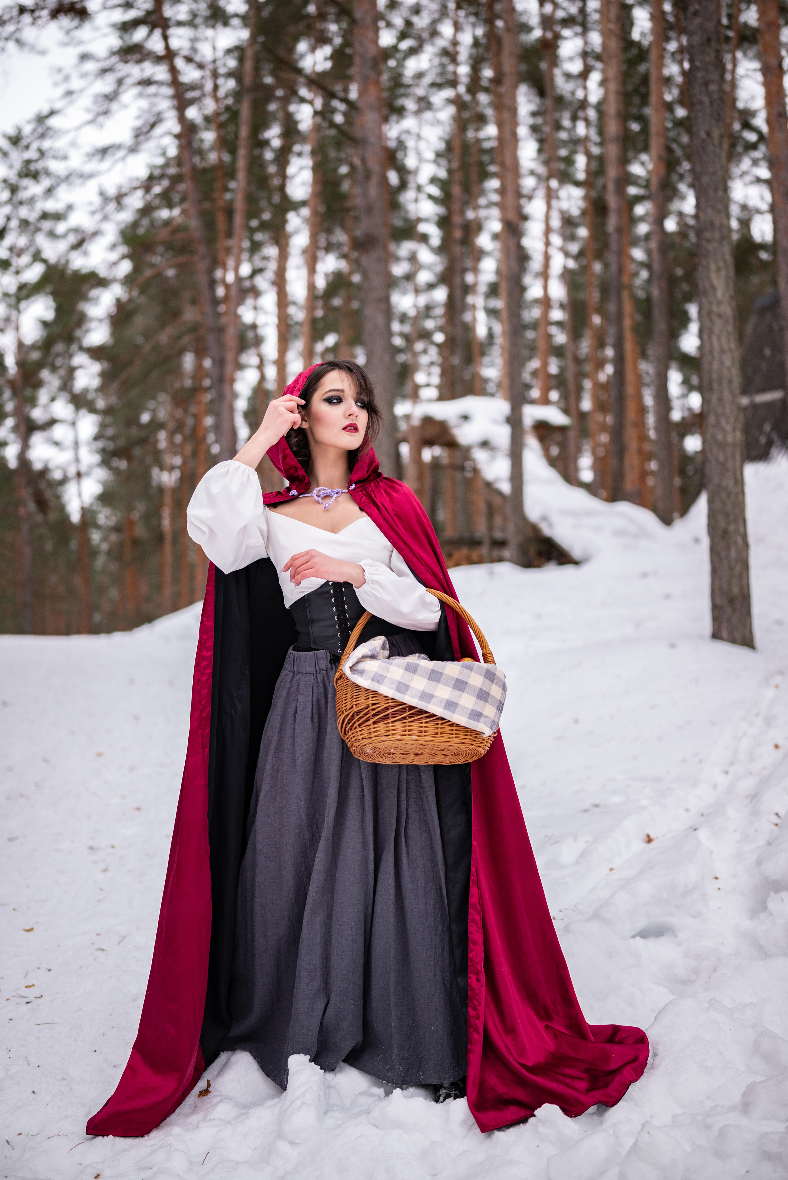 Творческий проект «Красная шапочка». Свадебный и семейный фотограф в Дзержинске Екатерина Шулакова