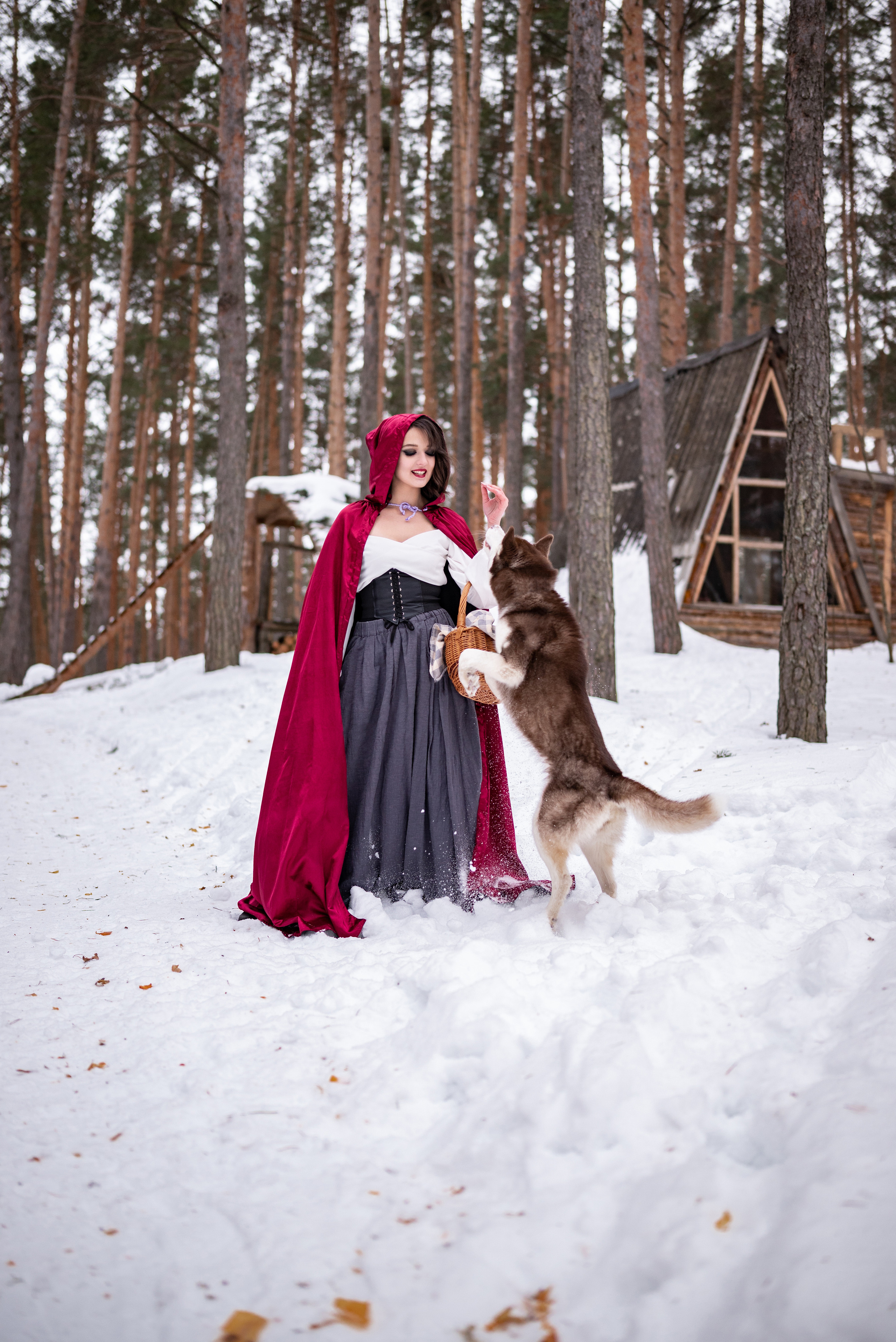 Творческий проект «Красная шапочка». Свадебный и семейный фотограф в Дзержинске Екатерина Шулакова