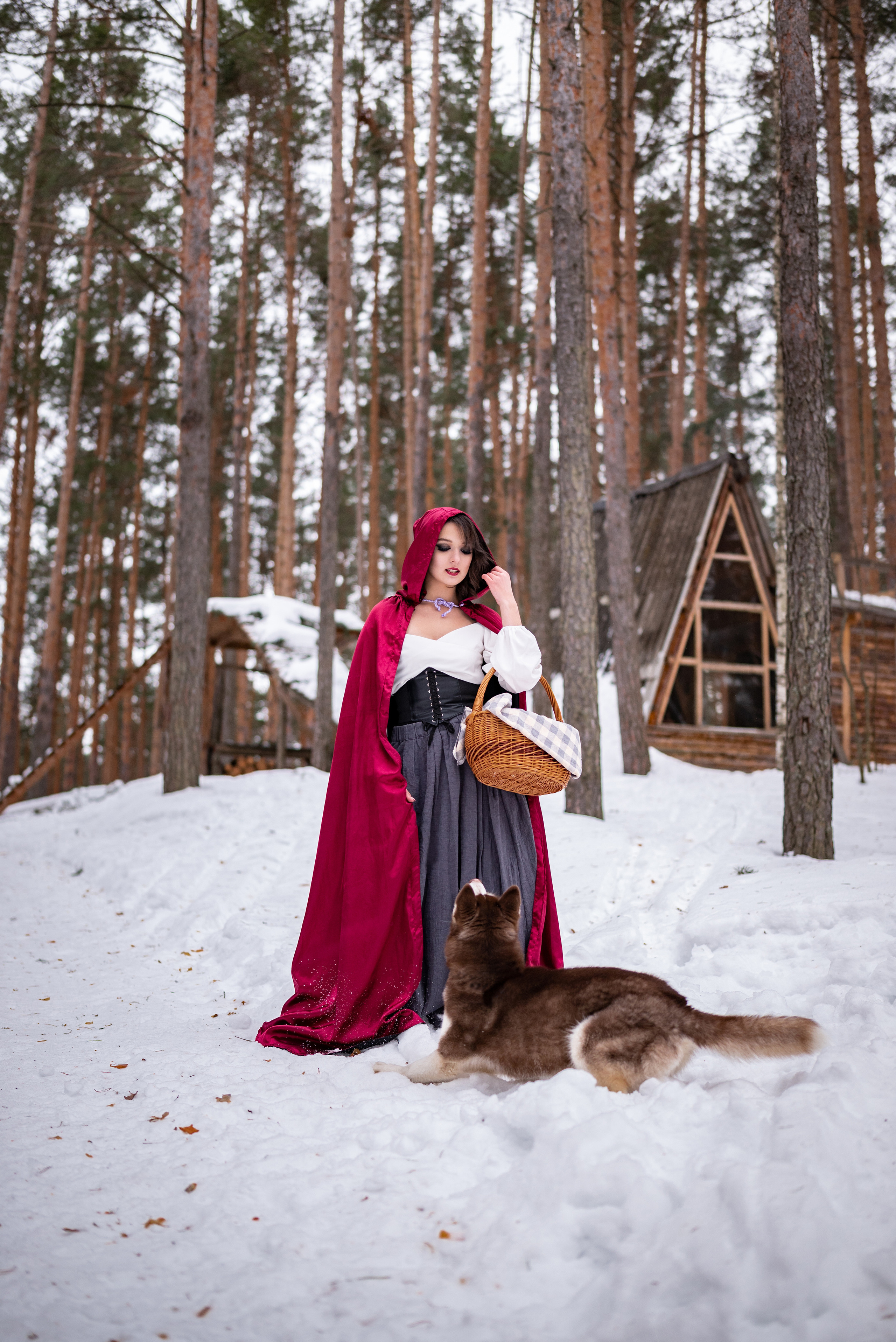 Творческий проект «Красная шапочка». Свадебный и семейный фотограф в Дзержинске Екатерина Шулакова