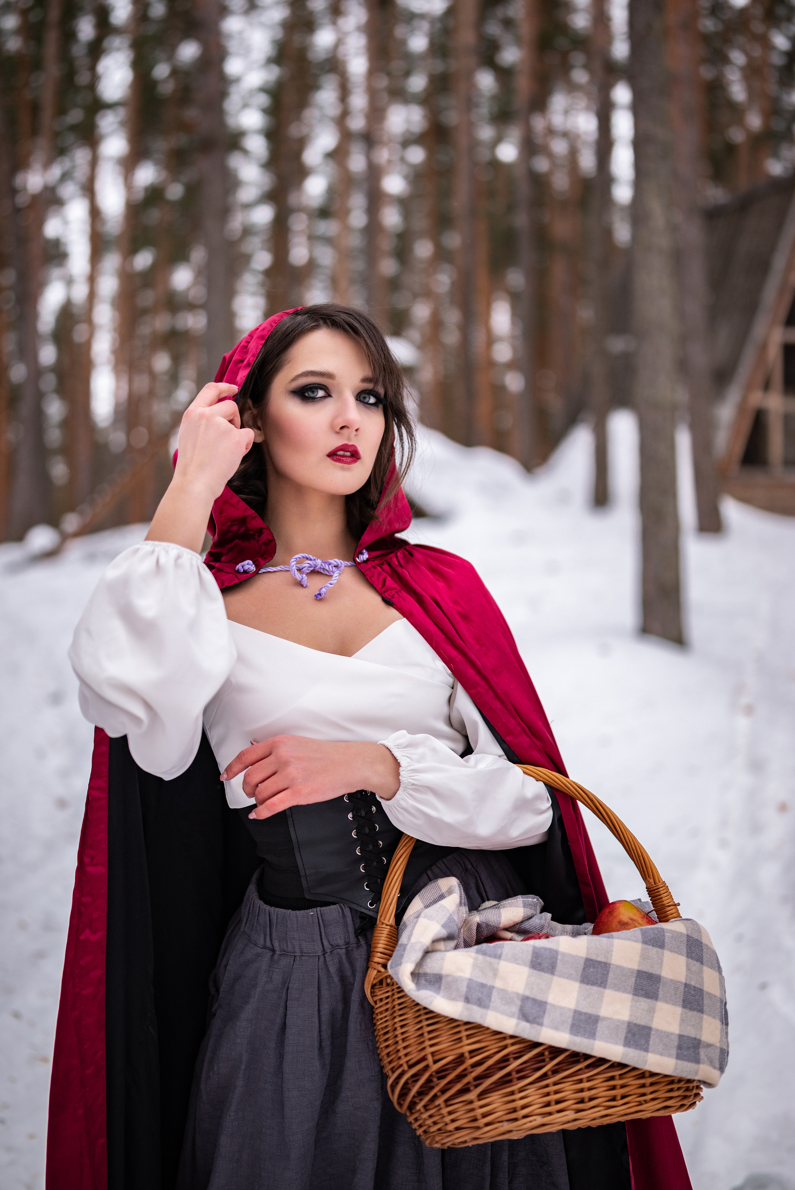 Творческий проект «Красная шапочка». Свадебный и семейный фотограф в Дзержинске Екатерина Шулакова