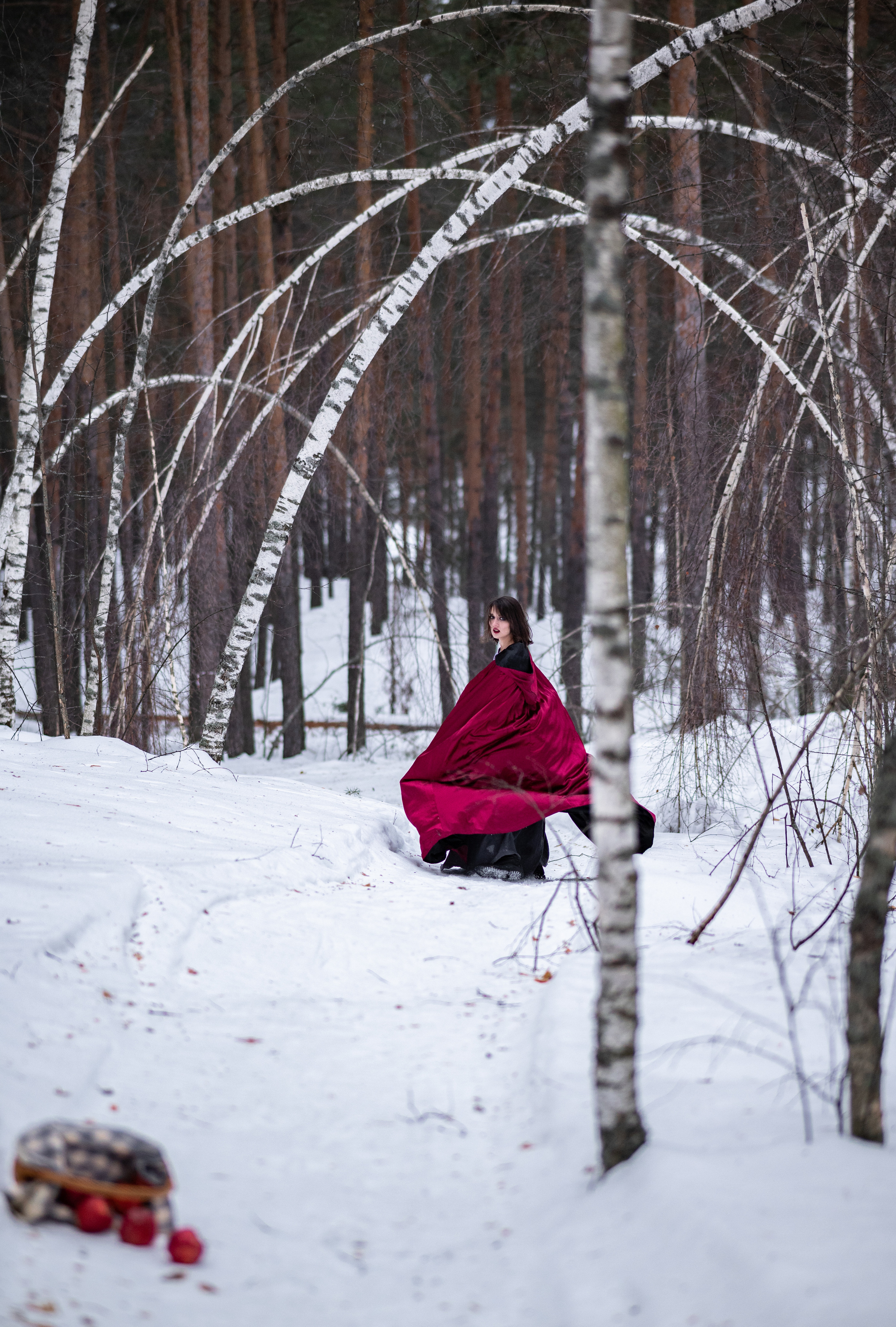Творческий проект «Красная шапочка». Свадебный и семейный фотограф в Дзержинске Екатерина Шулакова
