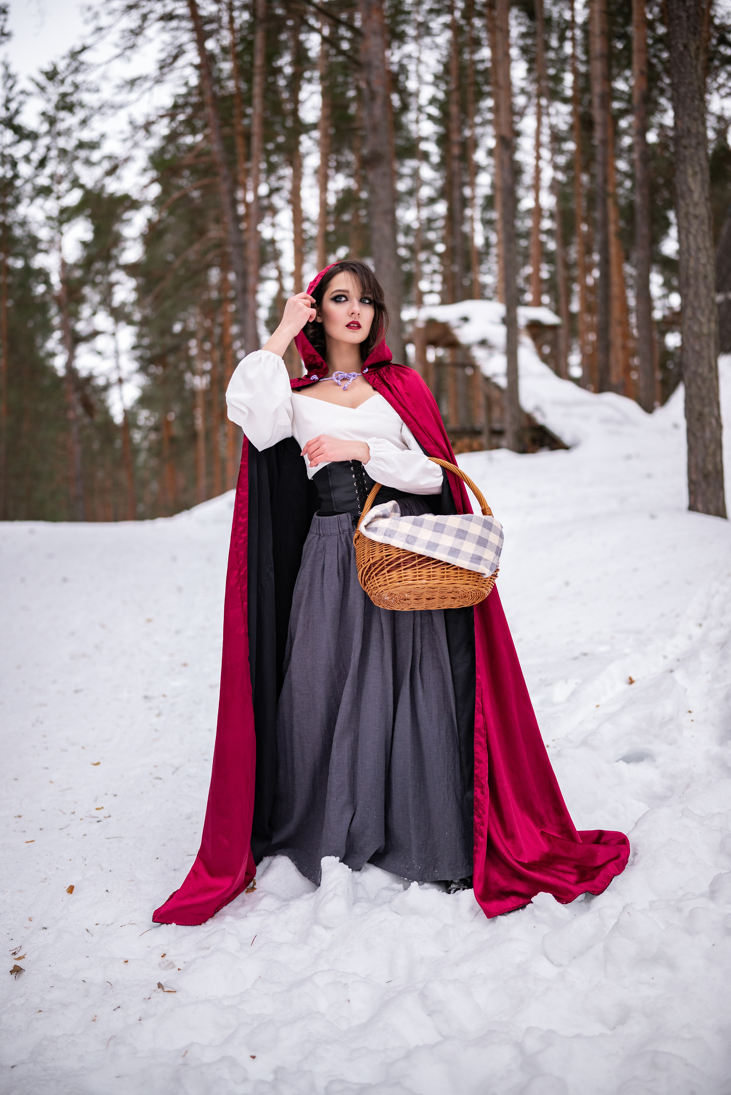 Творческий проект «Красная шапочка». Свадебный и семейный фотограф в Дзержинске Екатерина Шулакова