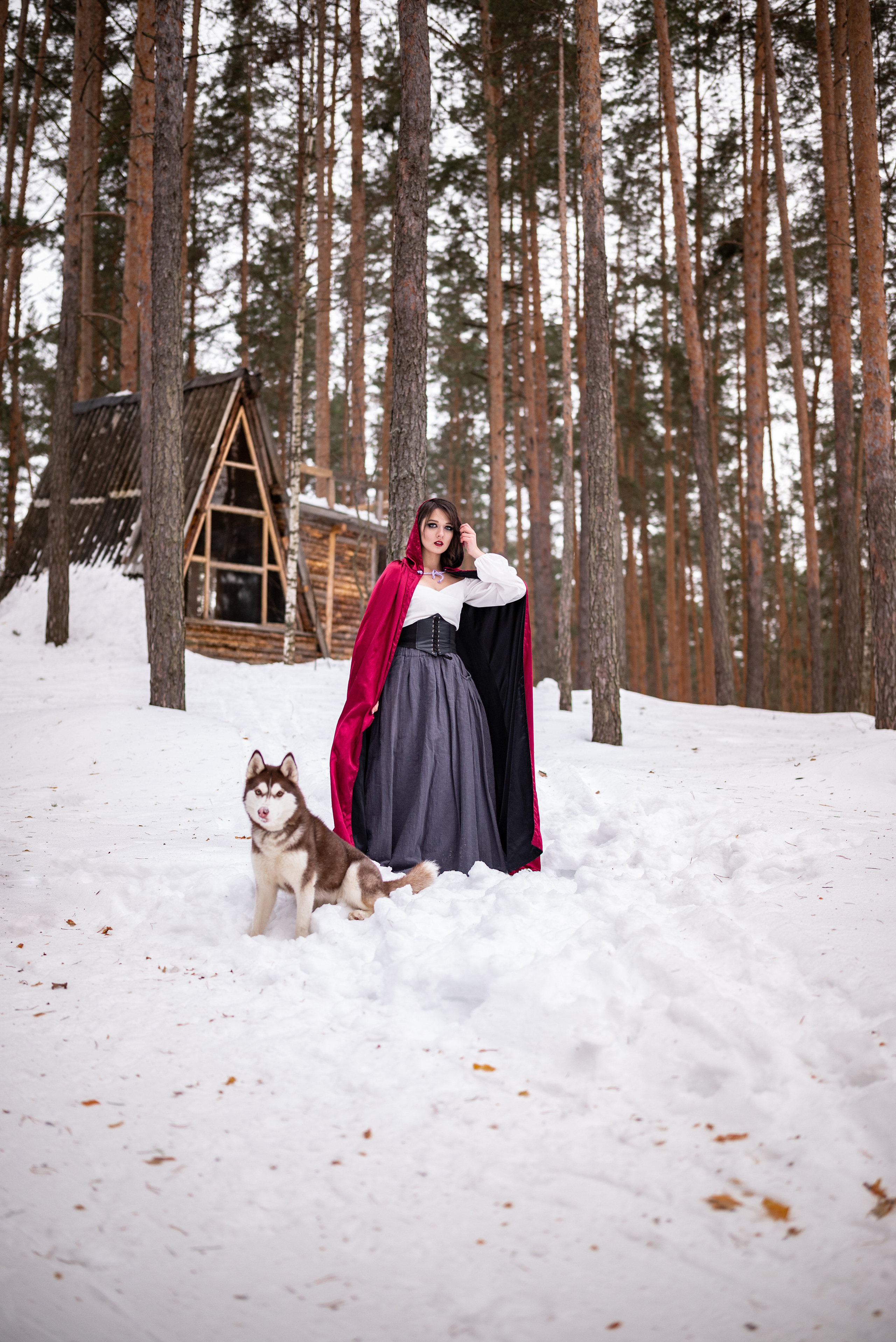 Творческий проект «Красная шапочка». Свадебный и семейный фотограф в Дзержинске Екатерина Шулакова