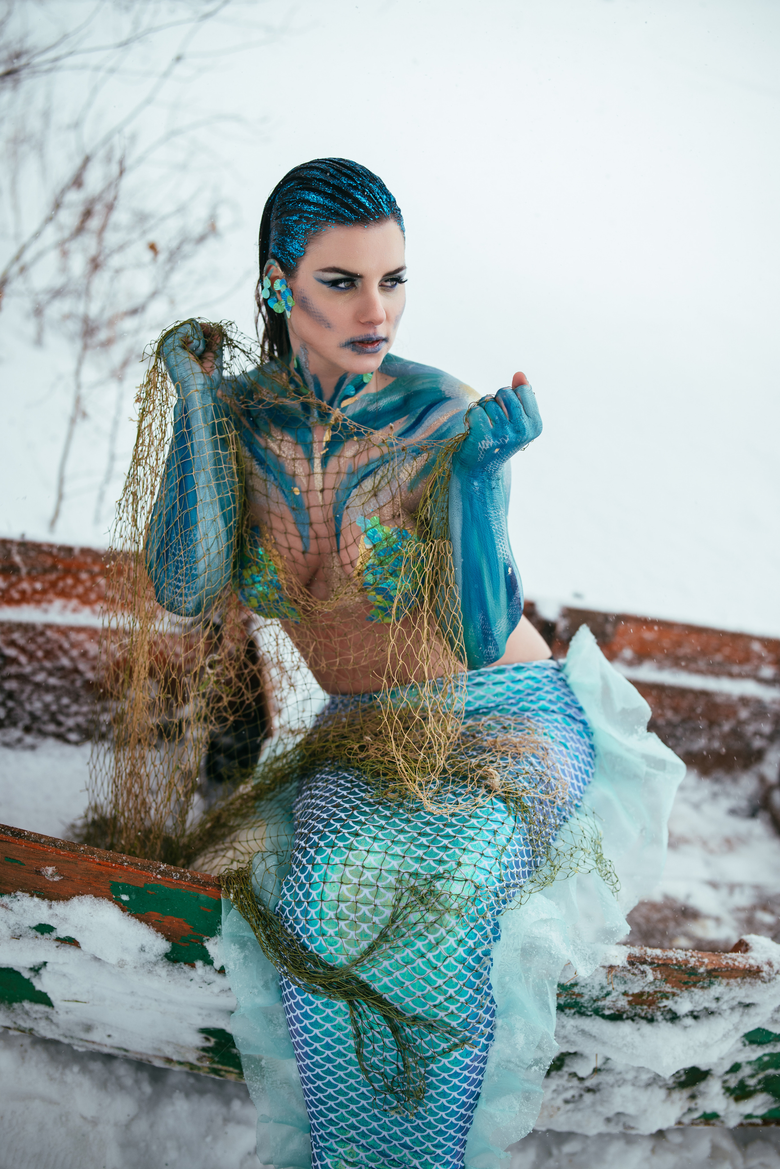 Замерзшая русалка. Свадебный и семейный фотограф в Дзержинске Екатерина Шулакова