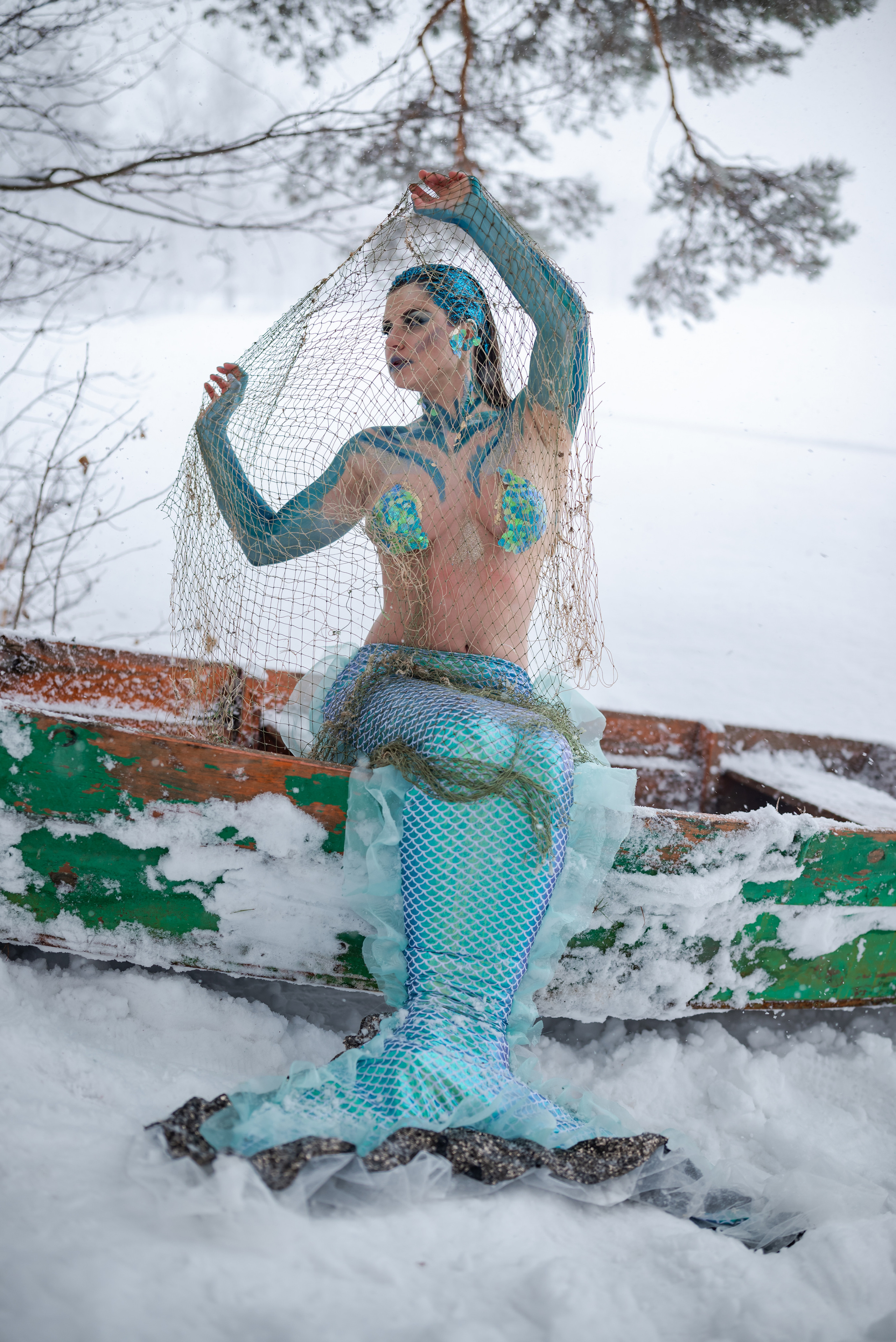 Замерзшая русалка. Свадебный и семейный фотограф в Дзержинске Екатерина Шулакова