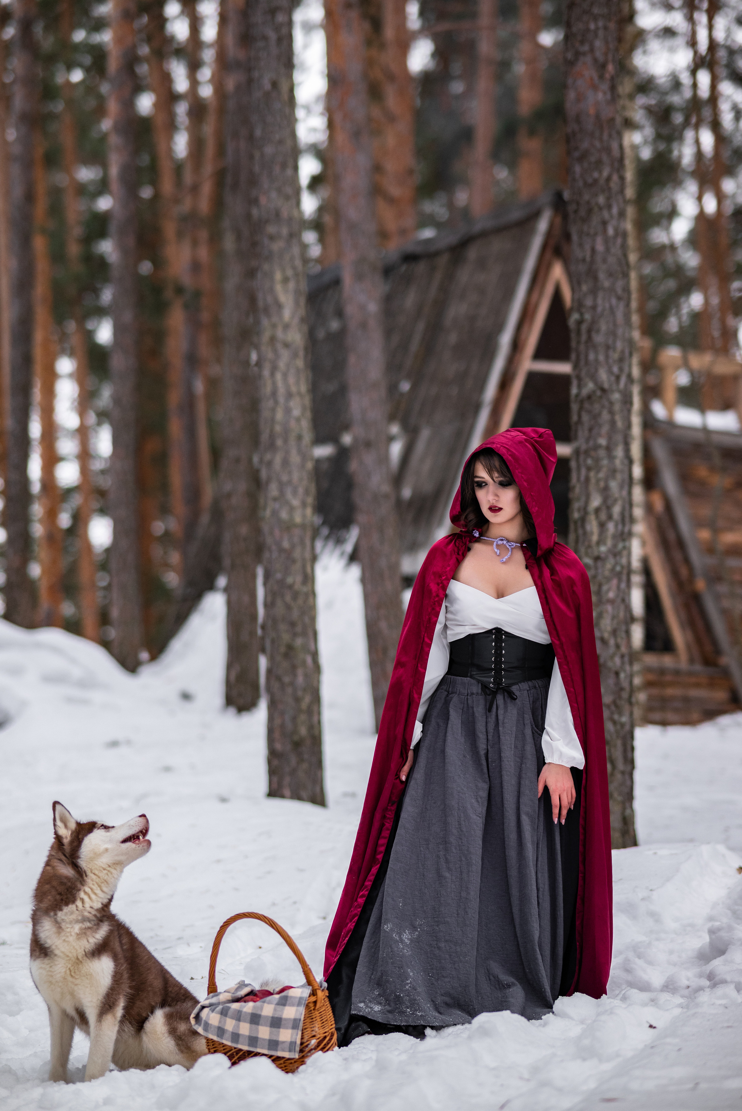 Творческий проект «Красная шапочка». Свадебный и семейный фотограф в Дзержинске Екатерина Шулакова