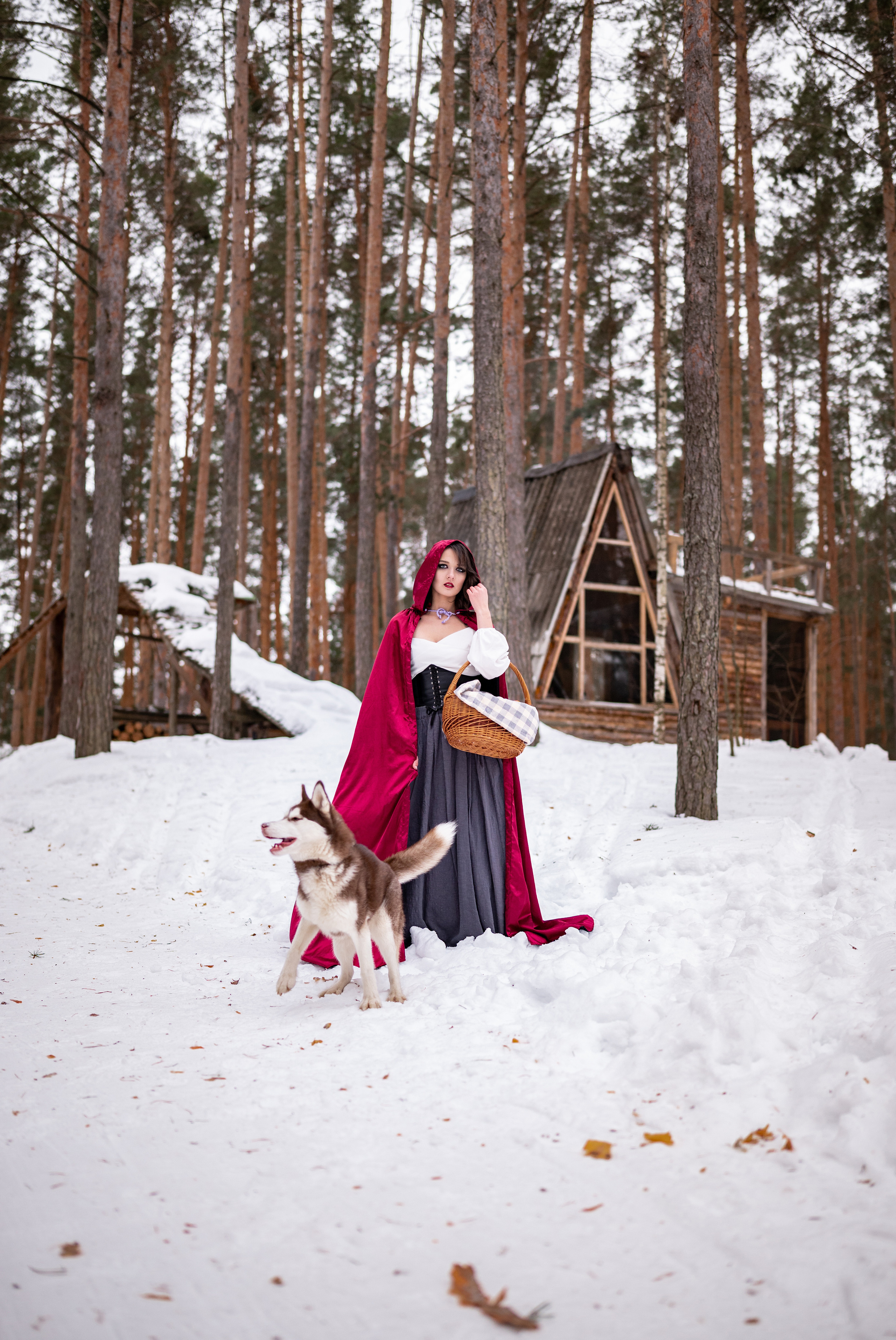 Творческий проект «Красная шапочка». Свадебный и семейный фотограф в Дзержинске Екатерина Шулакова