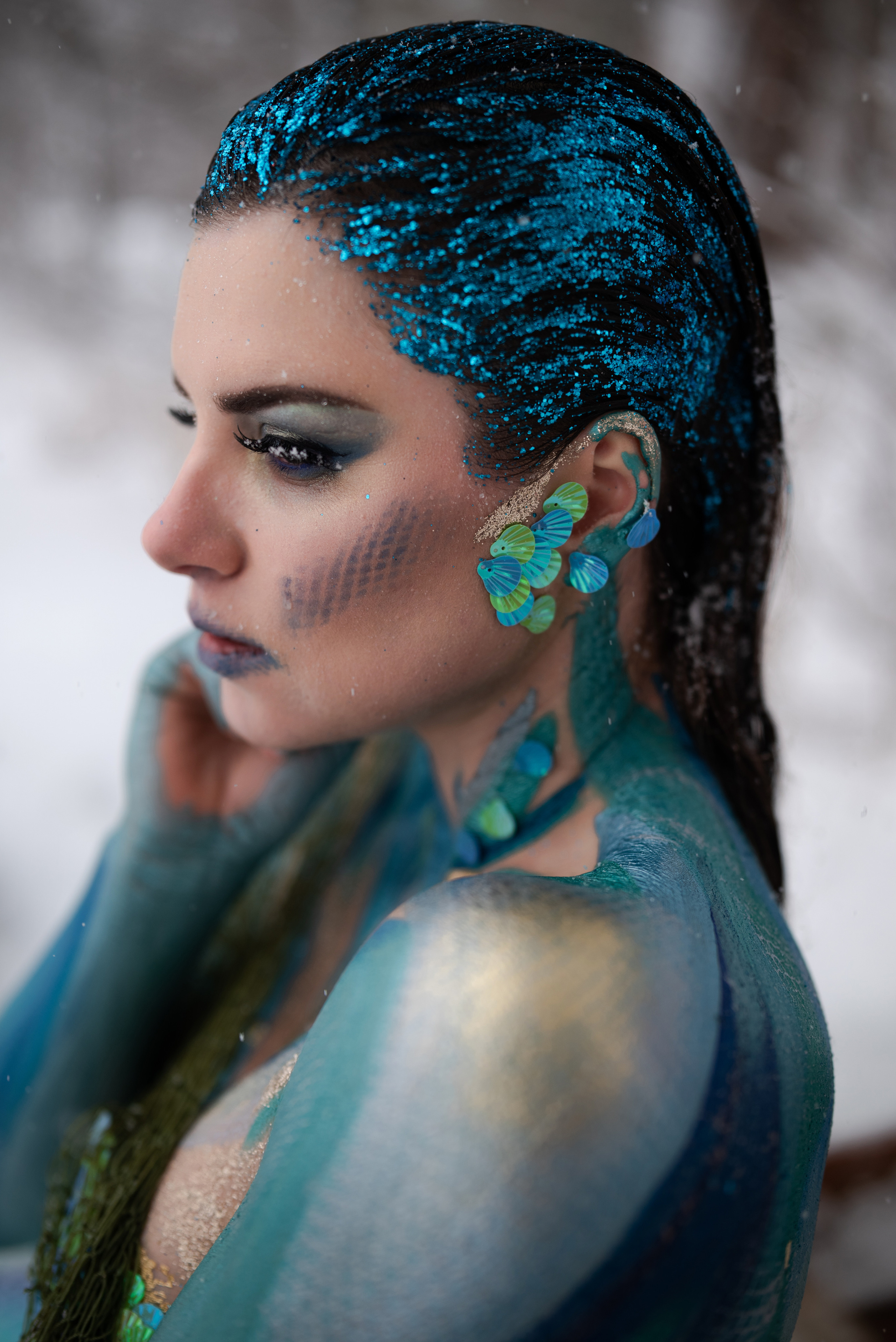 Замерзшая русалка. Свадебный и семейный фотограф в Дзержинске Екатерина Шулакова