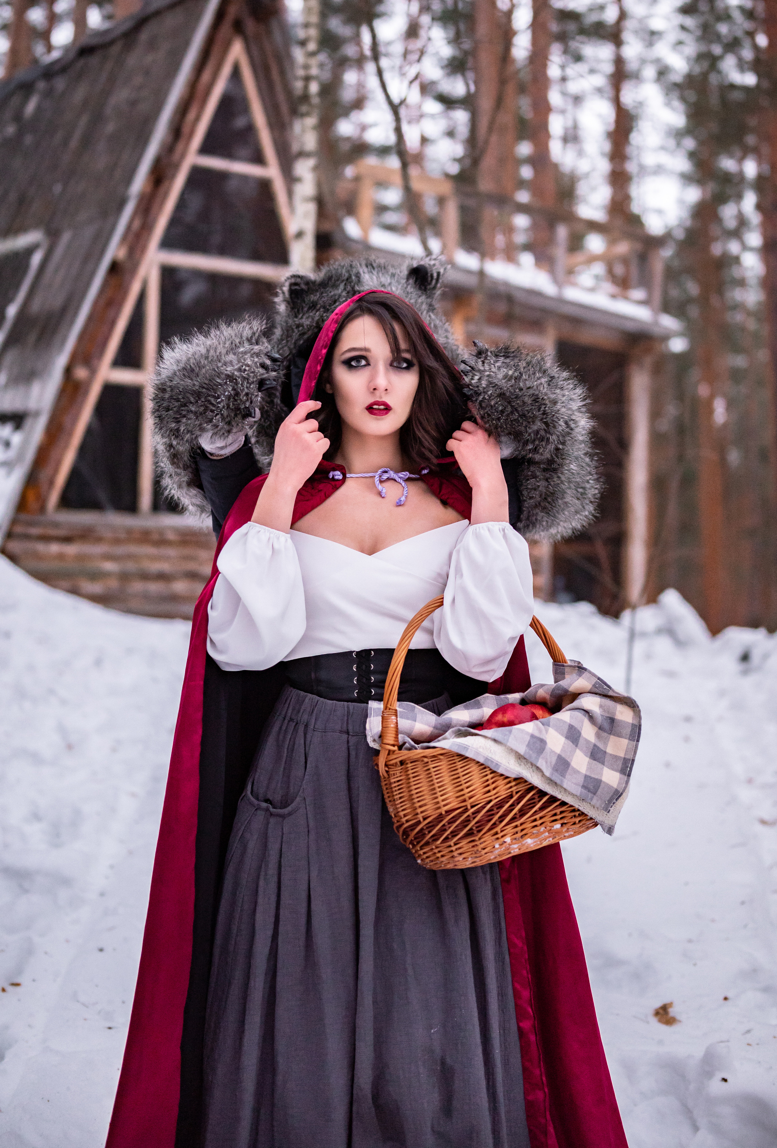 Творческий проект «Красная шапочка». Свадебный и семейный фотограф в Дзержинске Екатерина Шулакова