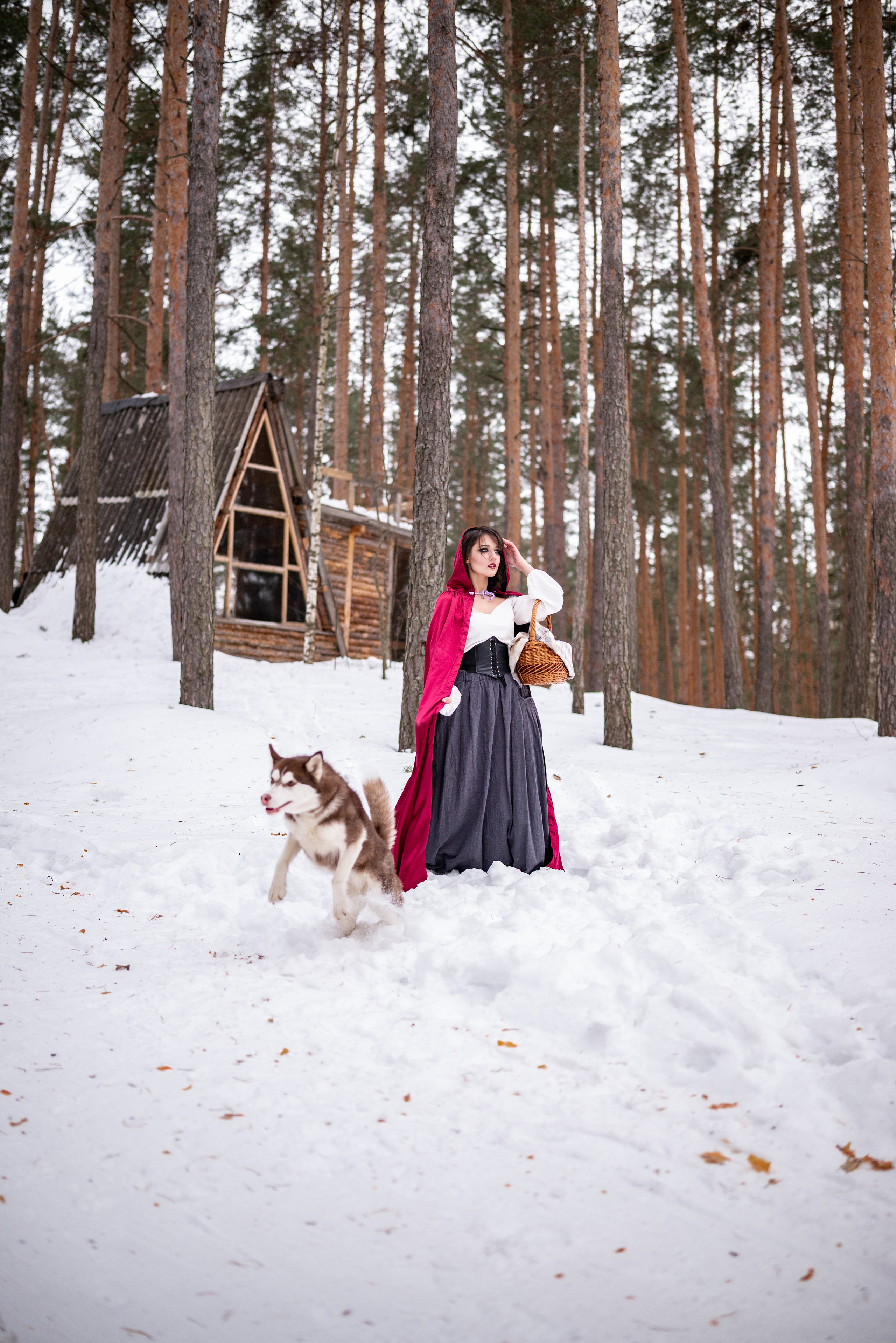 Творческий проект «Красная шапочка». Свадебный и семейный фотограф в Дзержинске Екатерина Шулакова