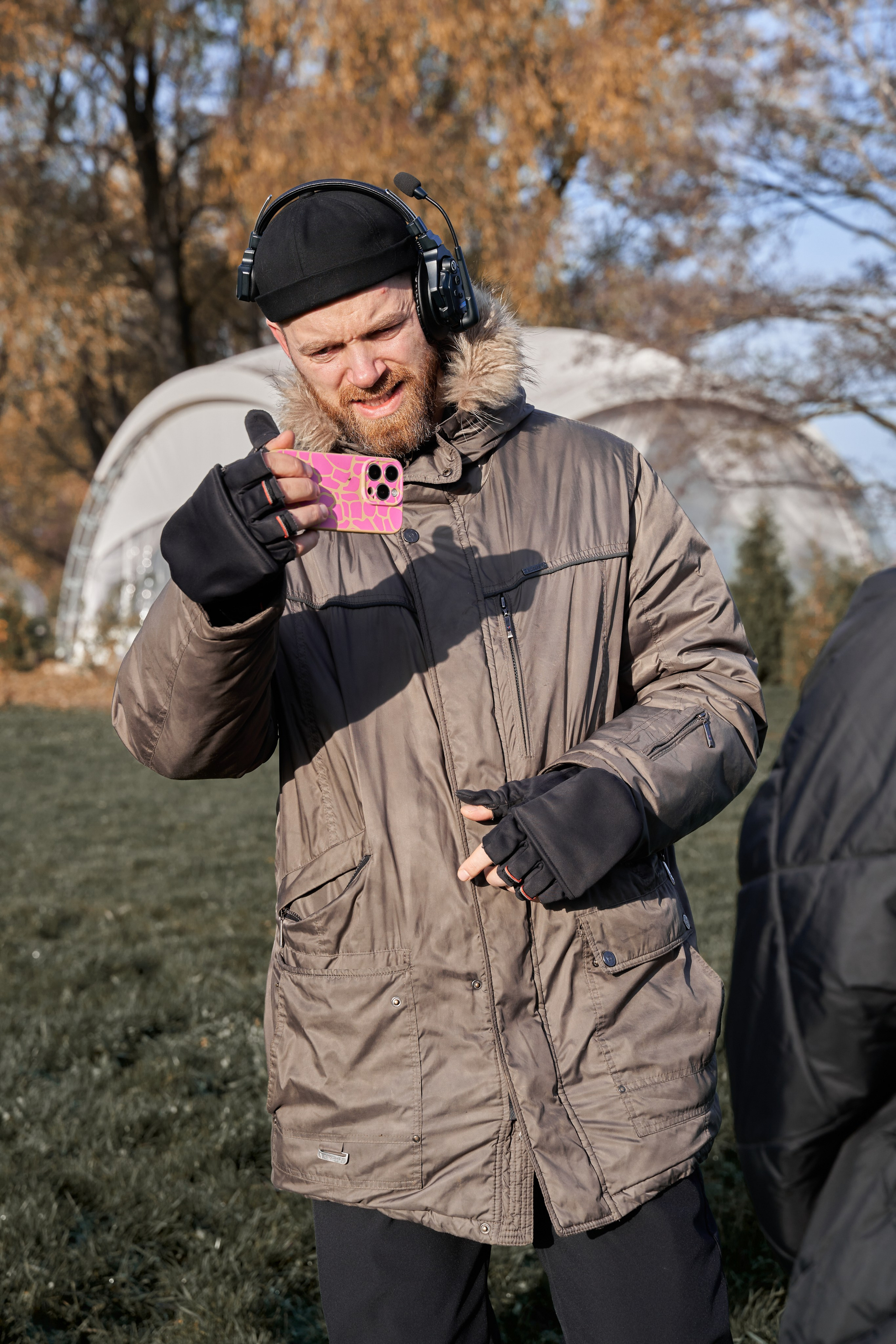 Бекстейдж съемки сериала. Krasnopoliophoto