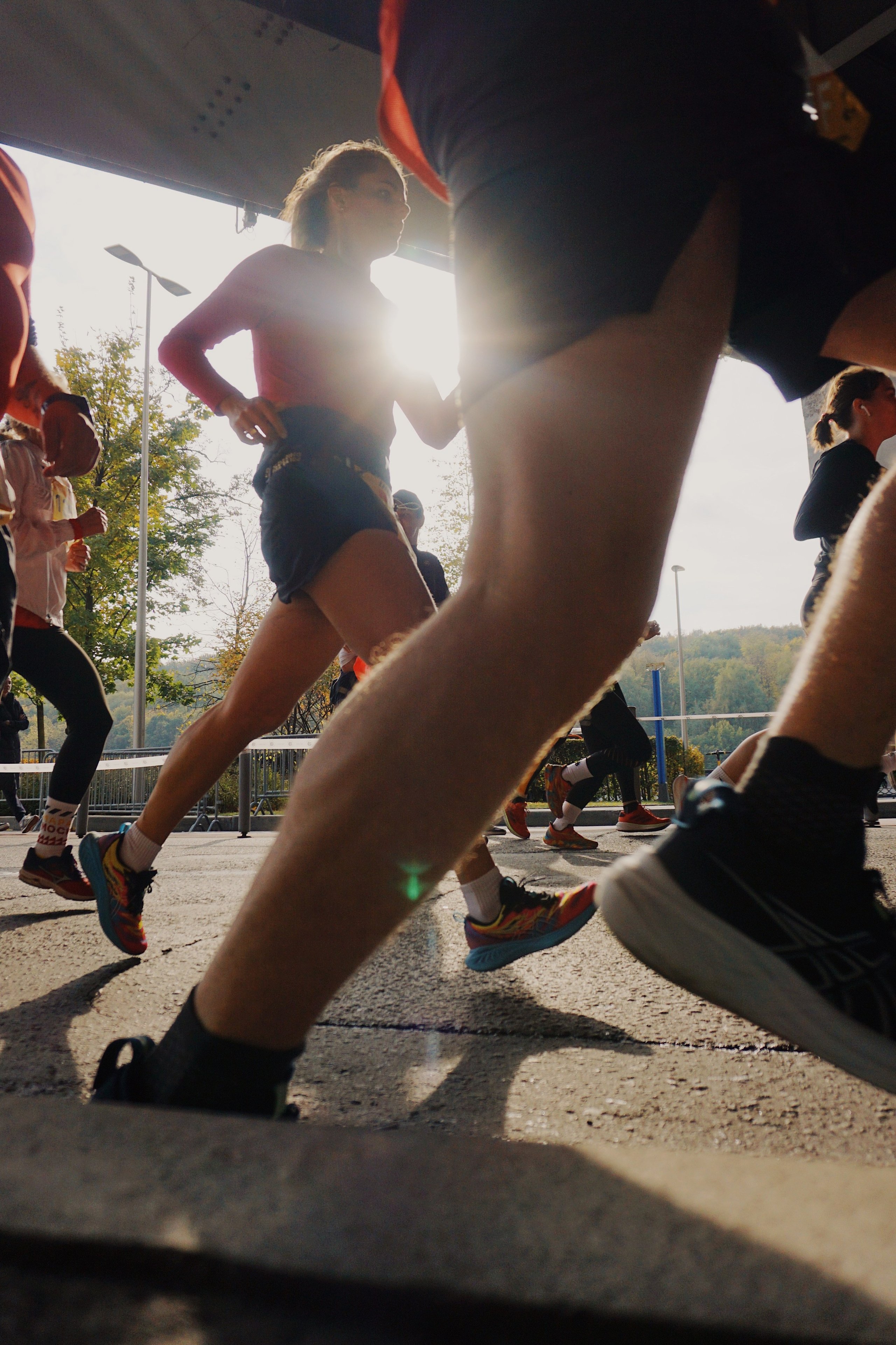 Московский марафон. Татьян гертье