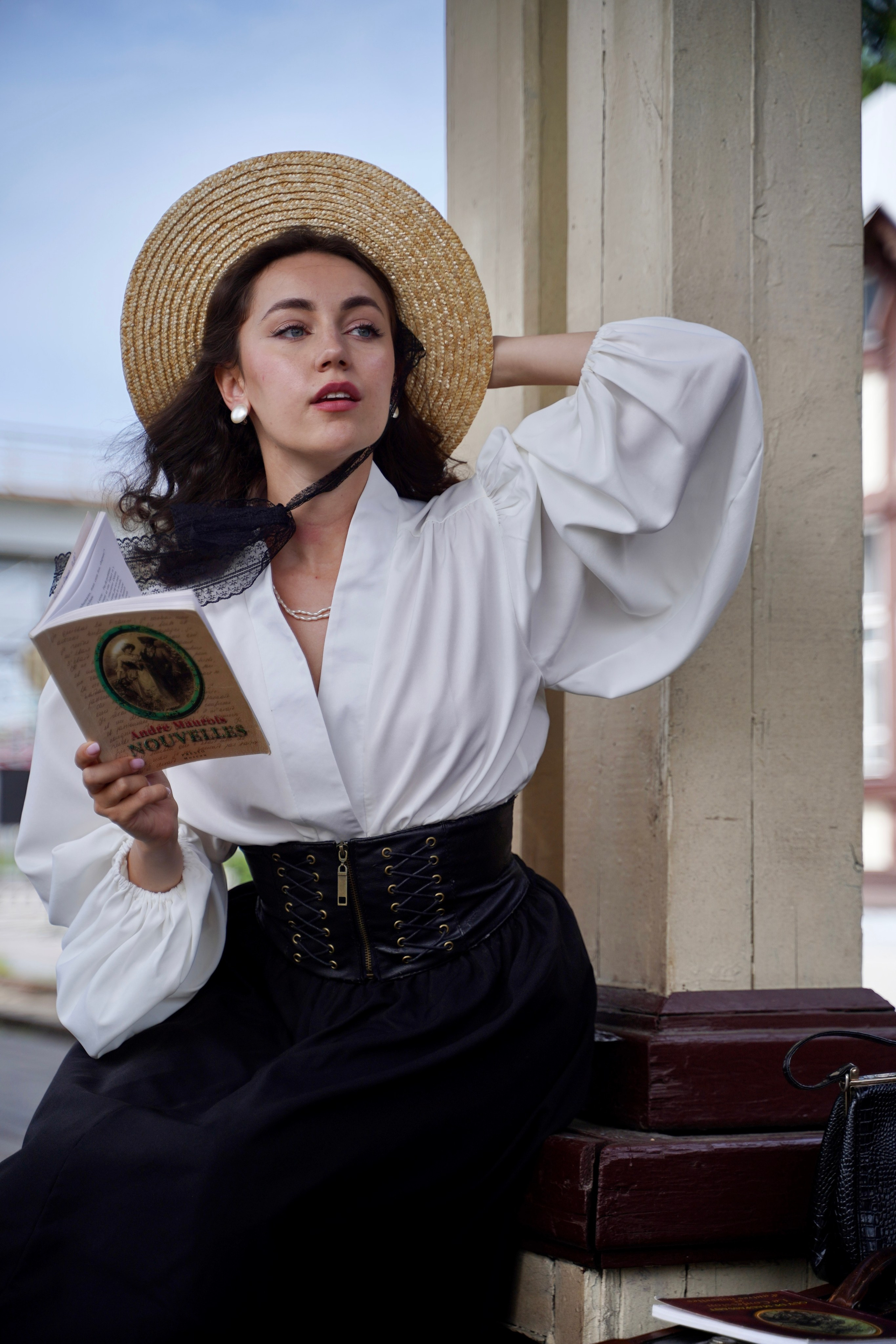 Стилизованная фотосъемка в историческом костюме. Фотограф Елена Храмова