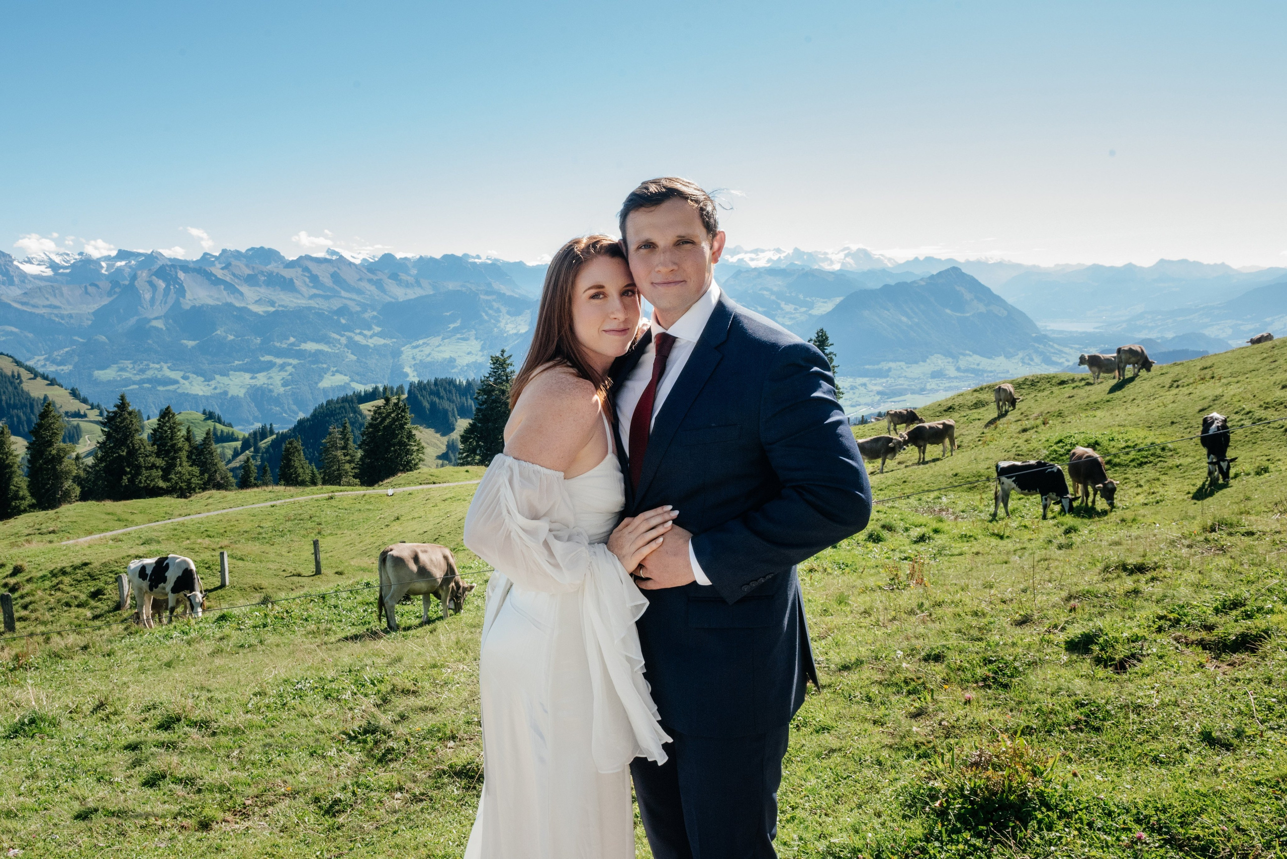 Elizabeth & Mitchell (Lucerne). Photographer in Interlaken area
